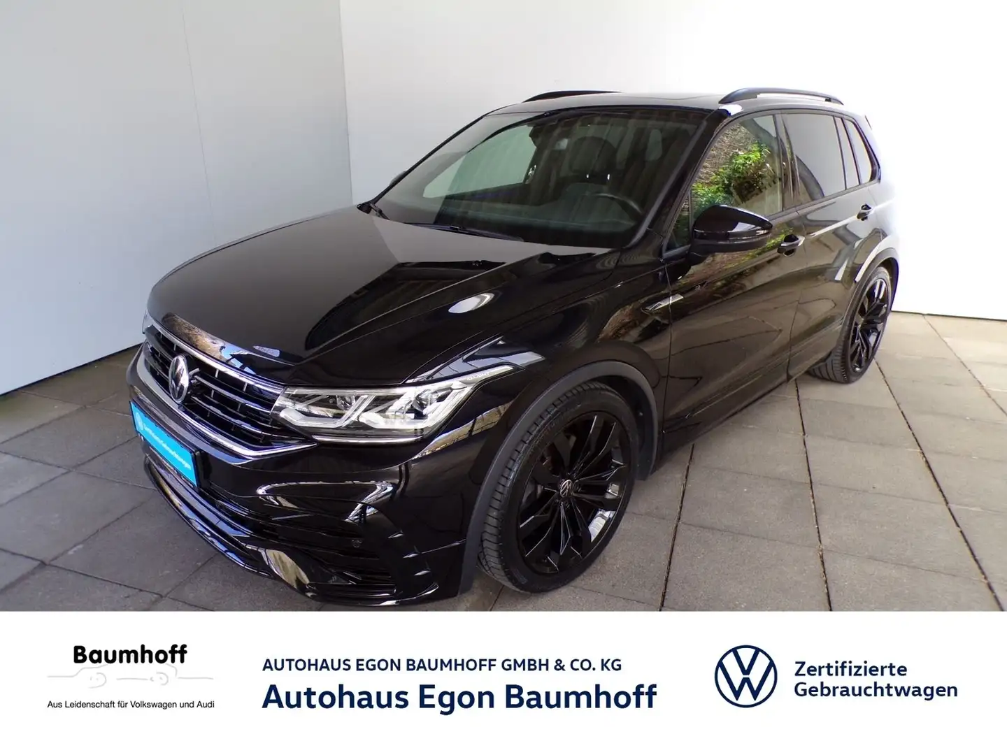 Volkswagen Tiguan TIGUAN 2.0 TSI DSG R-LINE 4MOTION BLACK STYLE Noir - 1
