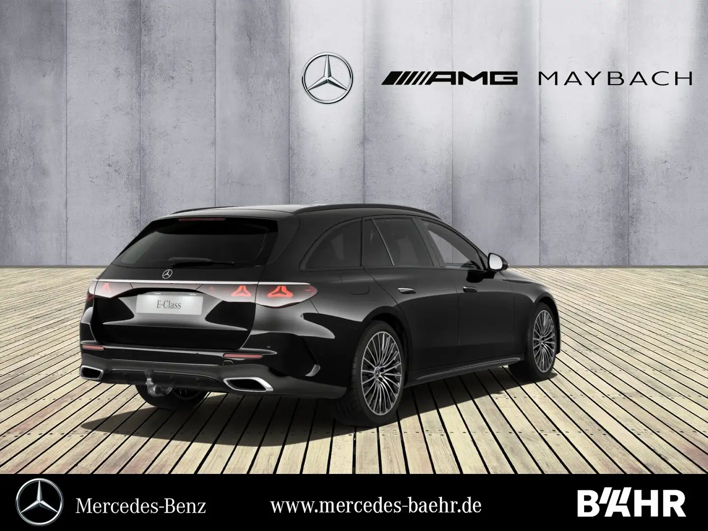 Mercedes-Benz E 220 E 220 d T-Modell AMG+Night/Pano/AHK/DigitalLight Schwarz - 2