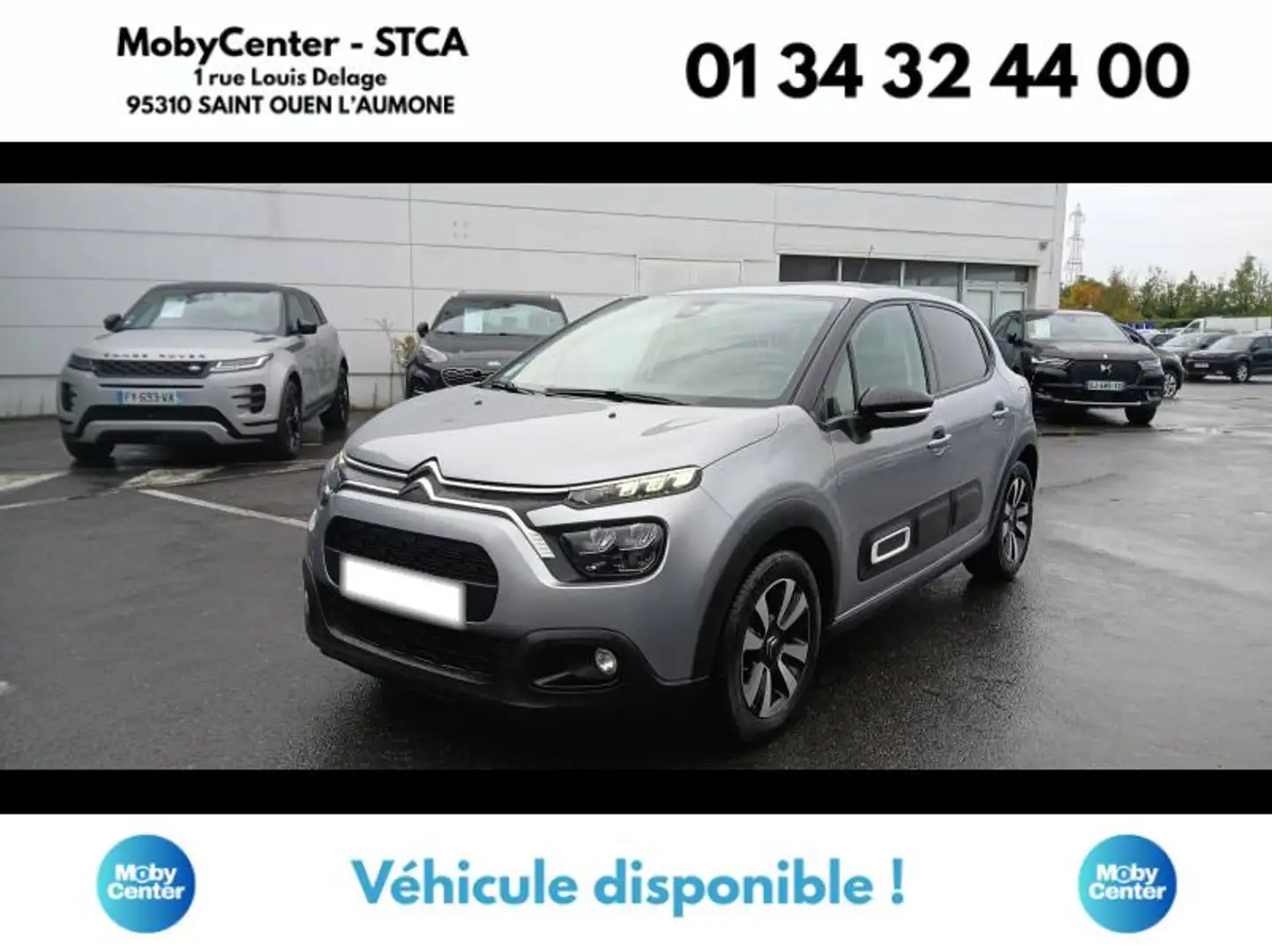 Citroen C3 1.2 PureTech 110ch S\u0026S MAX Gris - 1
