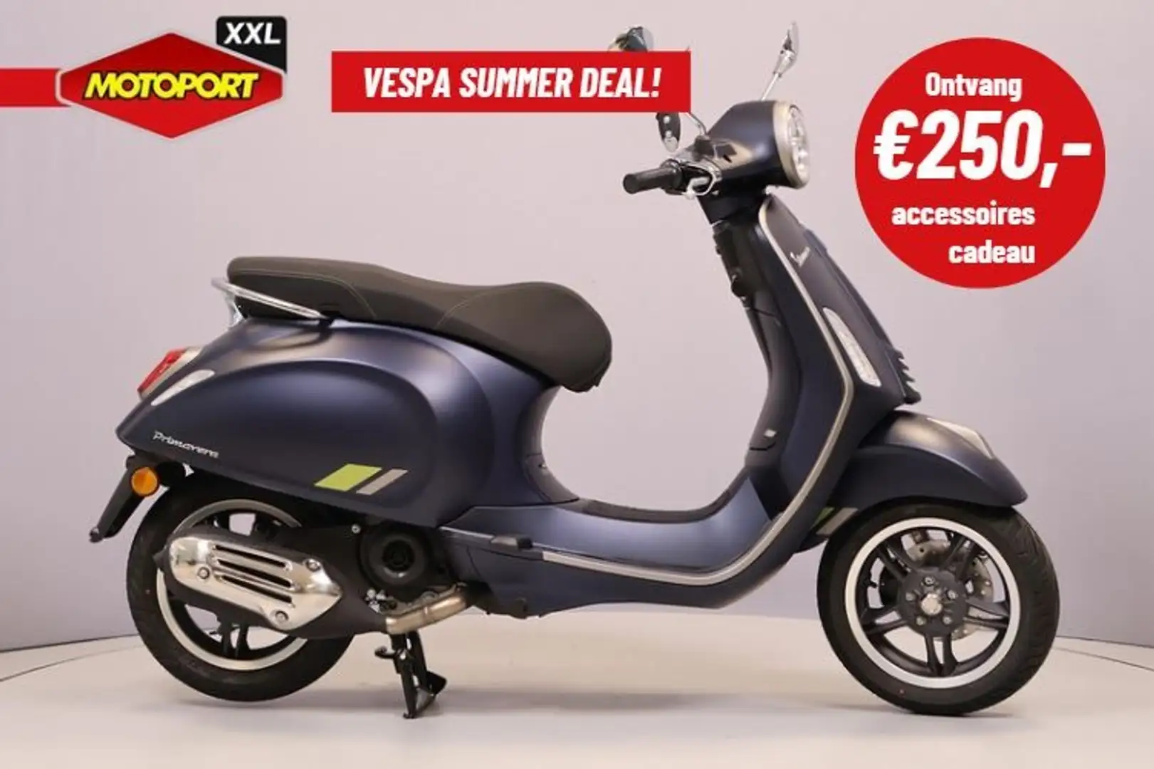 Vespa Primavera TECH 45 KM/H Bleu - 1