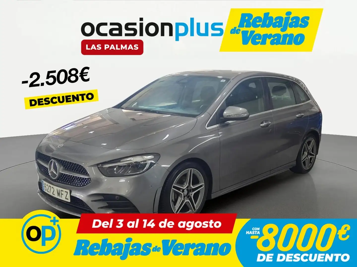 Mercedes-Benz B 200 200d Gris - 1
