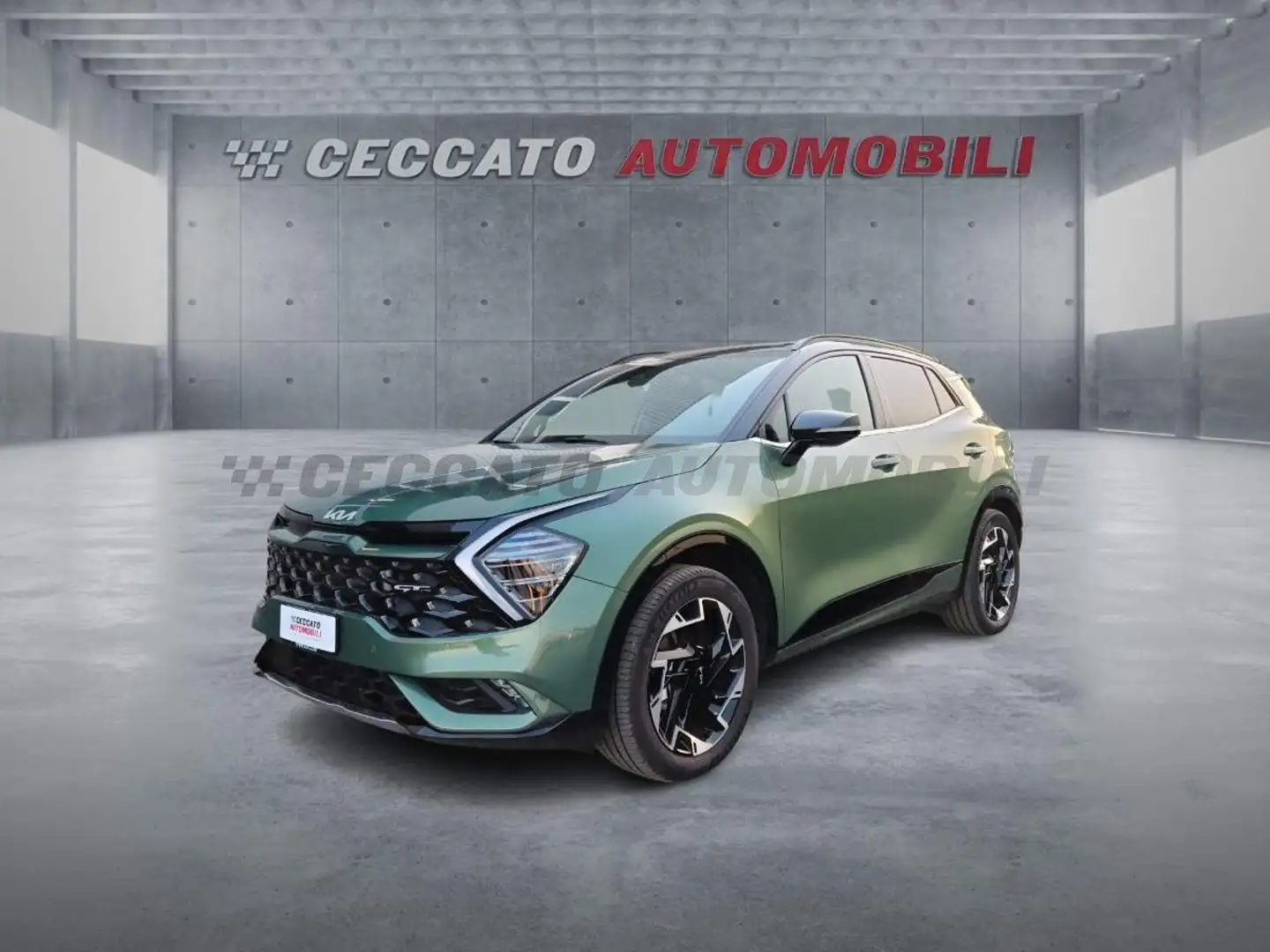Kia Sportage Sportage 1.6 tgdi phev GT-line Sunroof Pack awd 2 Verde - 1
