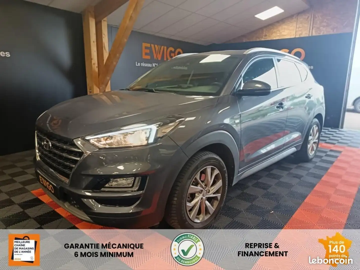 Hyundai TUCSON 1.6 CRDI 135 HYBRID MHEV 48VOLT CREATIVE 2WD DCT BVA Grijs - 1