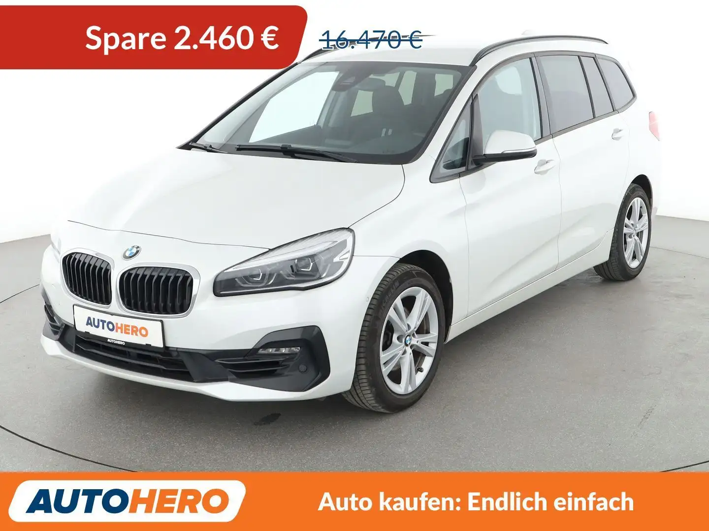 BMW 216 216i Gran Tourer Sport Line *NAVI*LED*PDC*SHZ* Weiß - 1