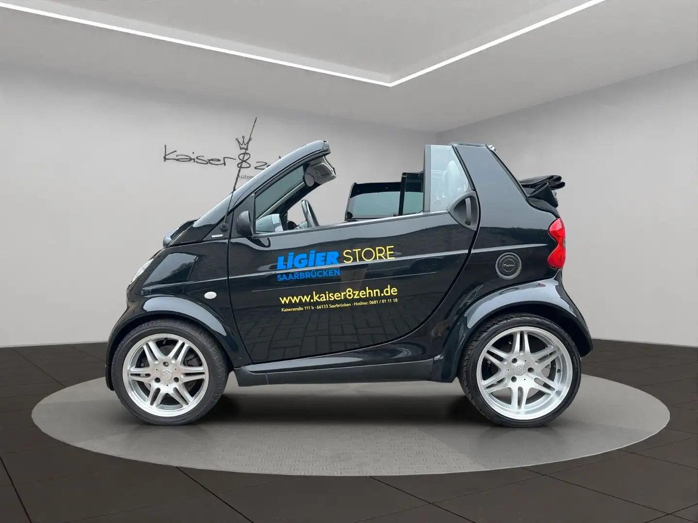 smart forTwo 450 Cabrio Brabus 1st Edition Schwarz - 2