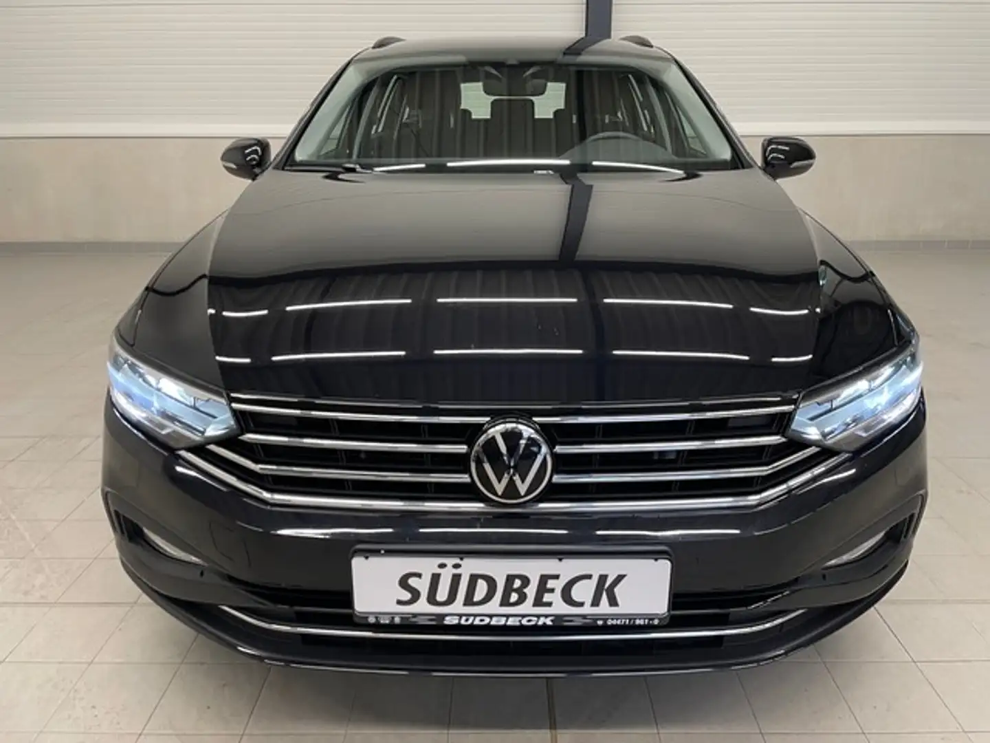 Volkswagen Passat Variant 2.0TDI Business AHK+ACC+LANE+APP+LED Schwarz - 2