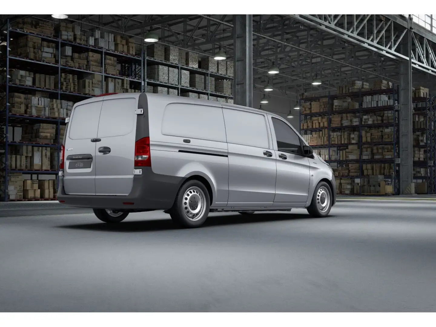 Mercedes-Benz Vito e  112 Kasten Extralang Long Range Klima Argent - 2