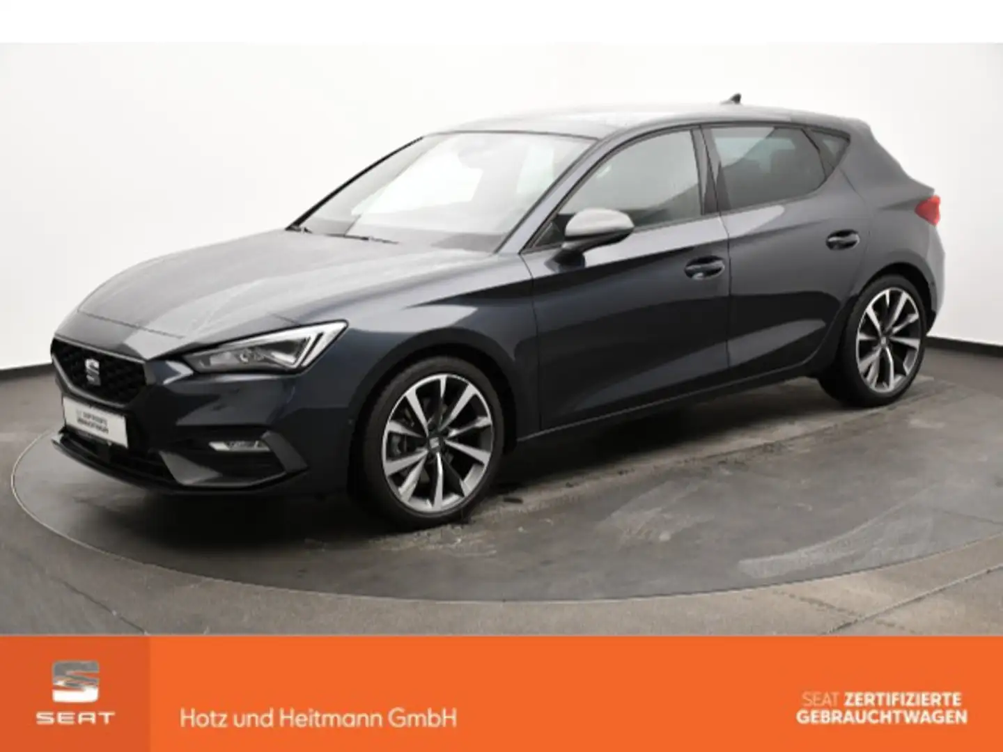 SEAT Leon FR 2.0 TDI DSG FR Kamera/Pano/Einparkhi v+h Grau - 1