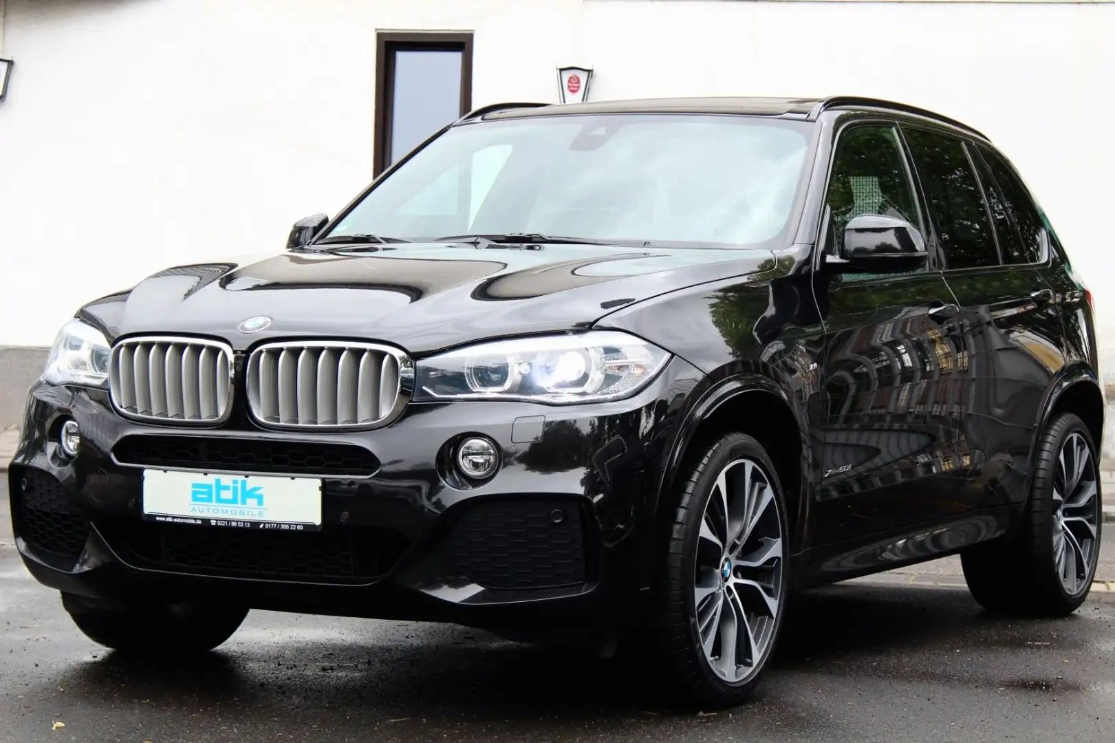 BMW X5 1.HAND! BMW-SCHECKHEFT! VoLL! M-SPORT PANO 21 Noir - 1