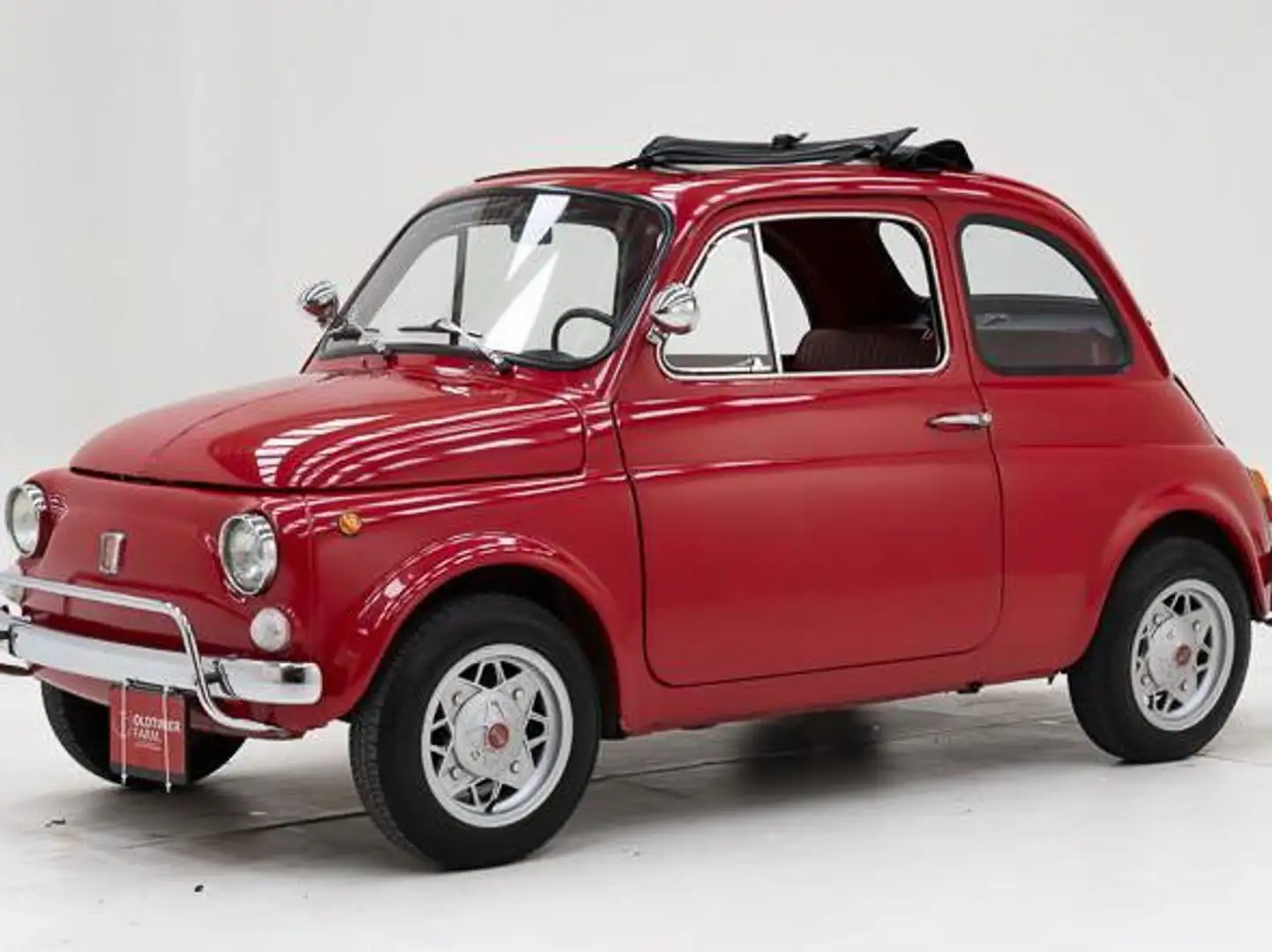 Fiat 500 F '71 CH23681 Rood - 1