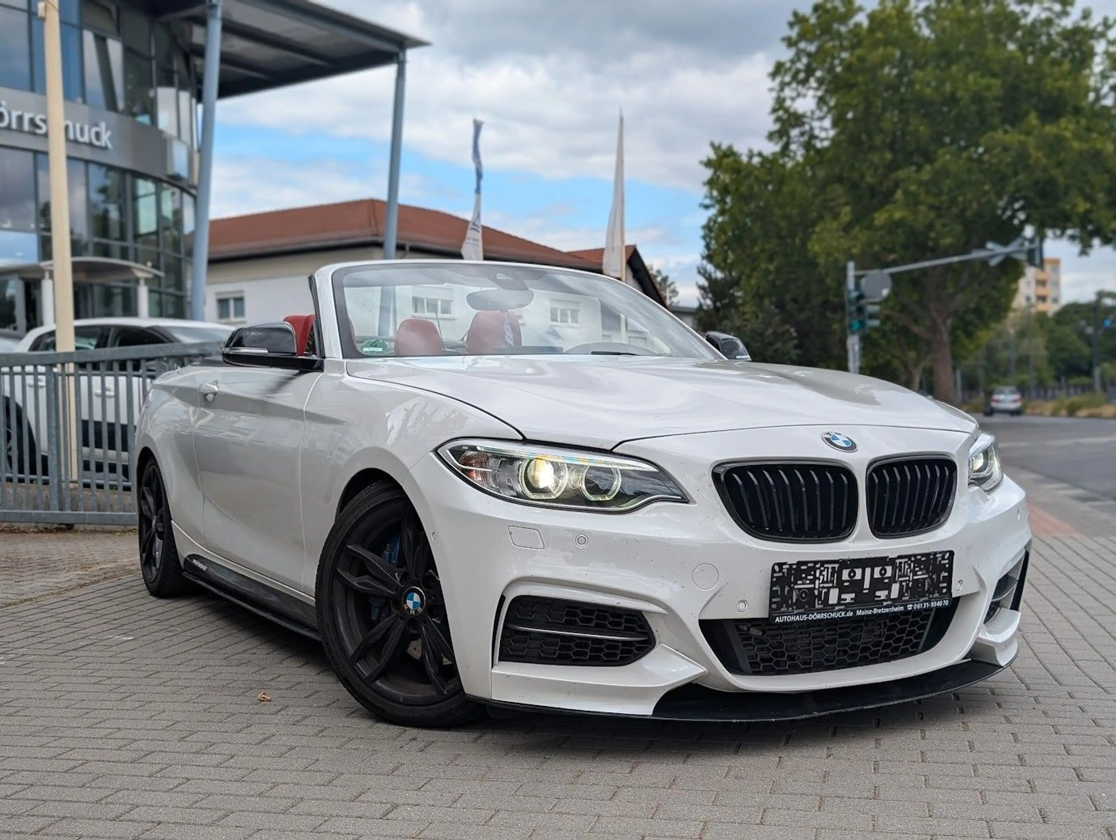 BMW 235 i  Cabrio Schaltwippen. Navi. RFK. Leder. — photo 7