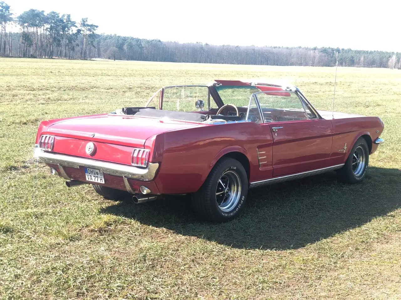 Ford Mustang Cabrio 289cui V8 Automatik Motor Neu E-Verdeck, foto 7