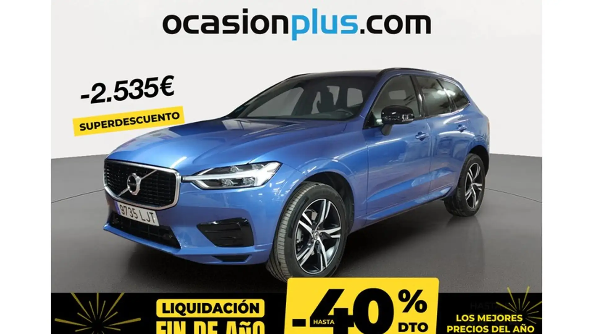 Volvo XC60 D3 R-Design Azul - 1