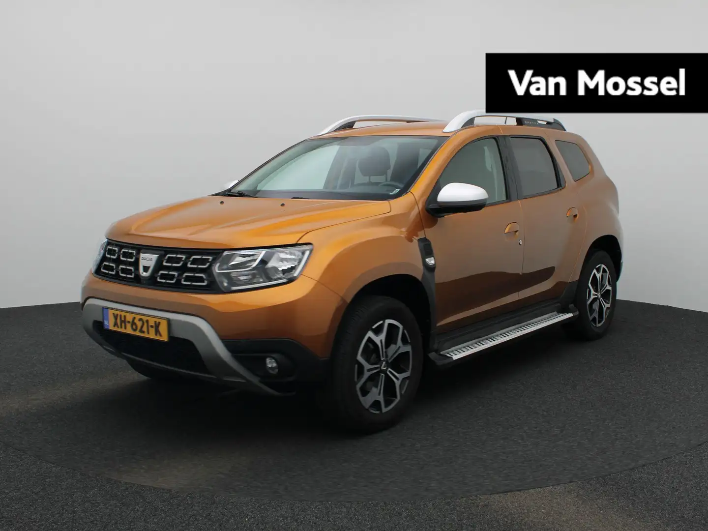 Dacia Duster 1.6 SCe Prestige LPG | Side-Steps | Keyless | 360- Oranje - 1