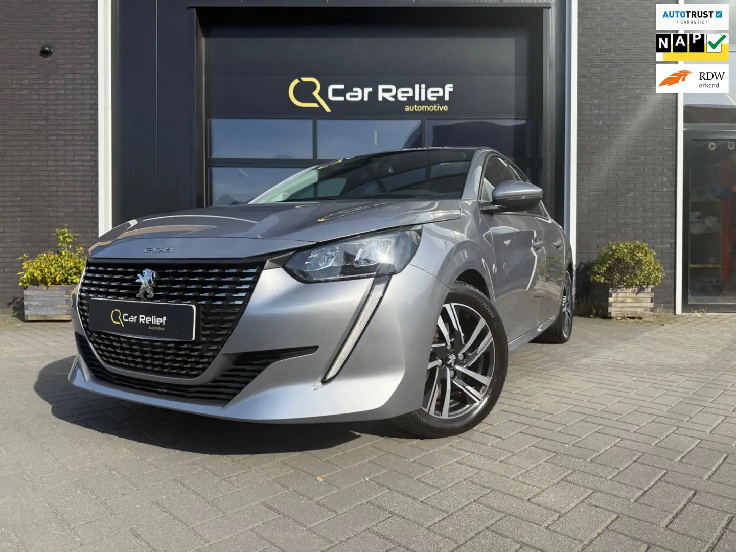 Peugeot 208 1.2 PureTech Allure, Parkeercamera, Virtual Cockpi Gris - 1