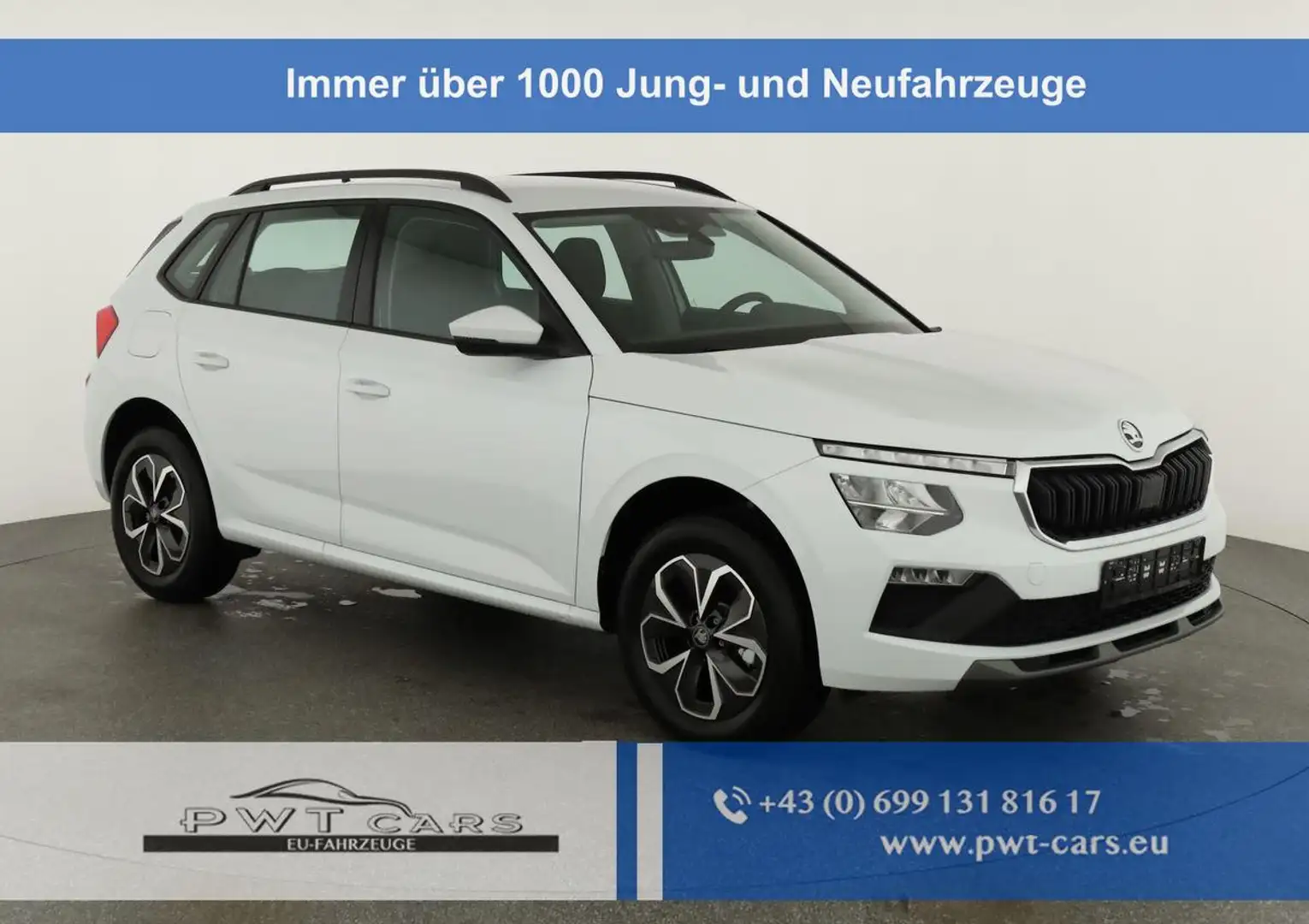 Skoda Kamiq 1.0 TSI 130 Jahre, Kamera, Winter, 16-Zoll, sof... Wit - 1