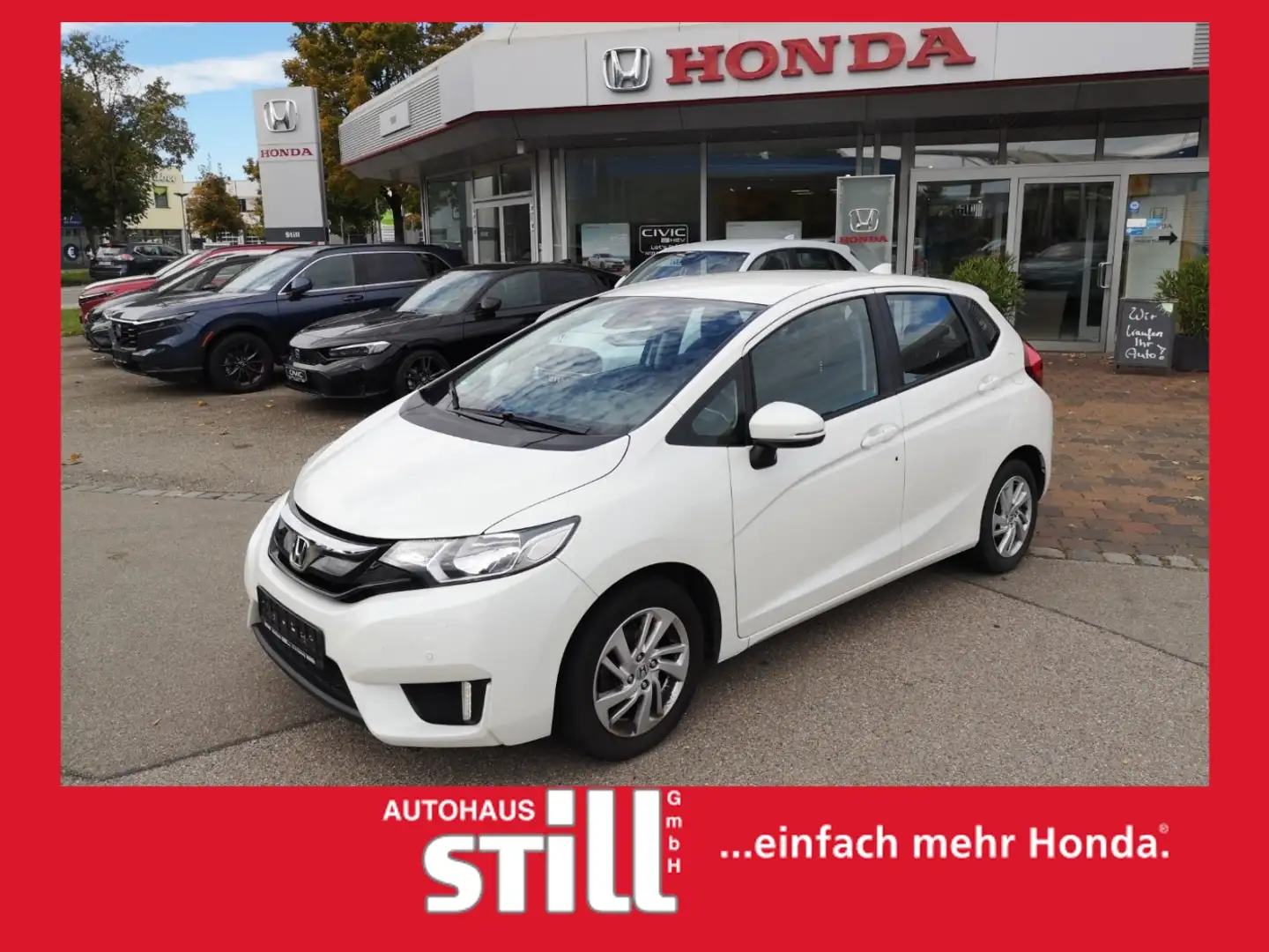 Honda Jazz 1.3 i-VTEC Comfort Navi+SHZ+PDC Blanc - 1