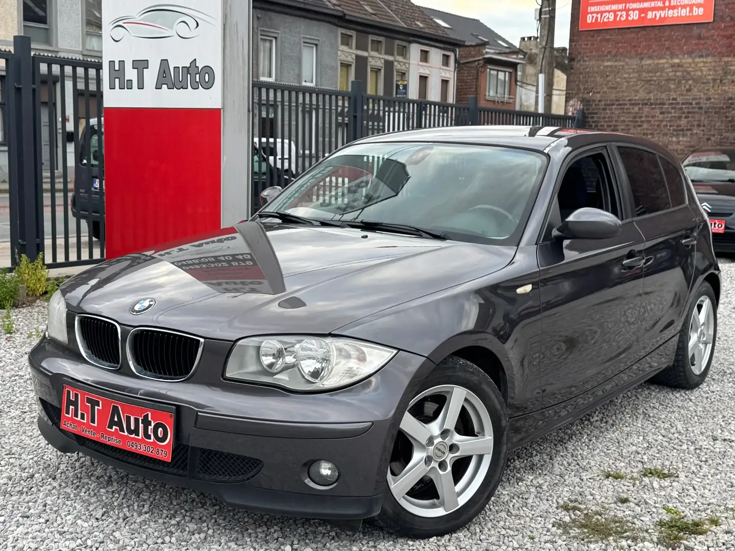 BMW 118 118 d Gris - 1