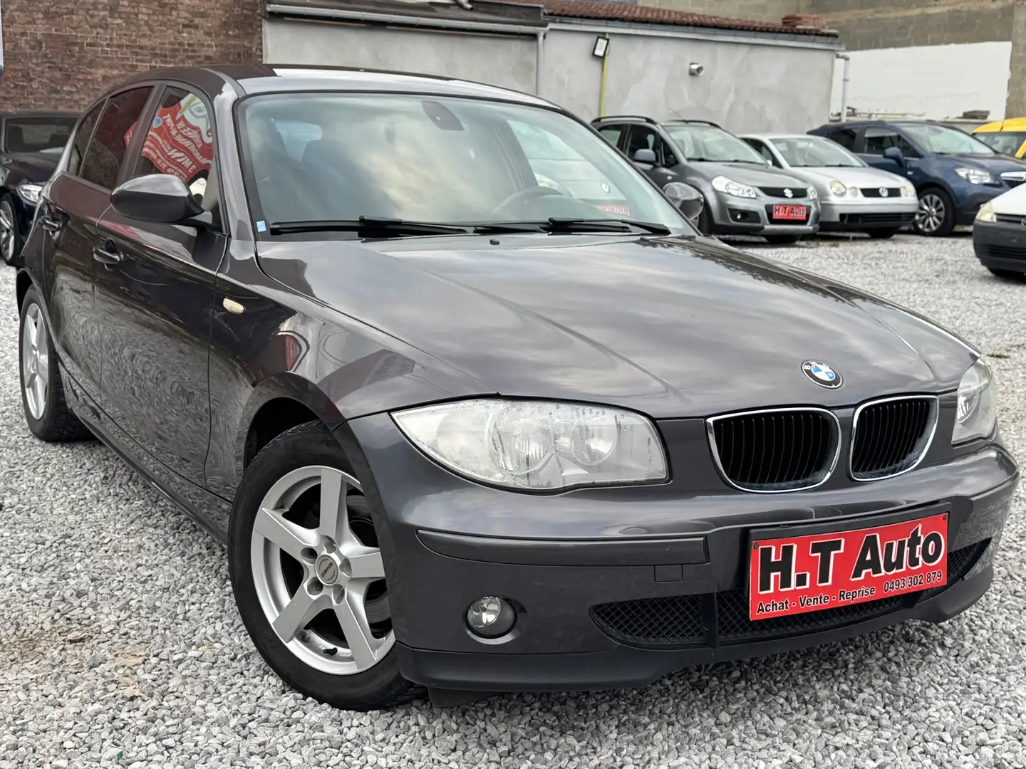 BMW 118 118 d Gris - 2