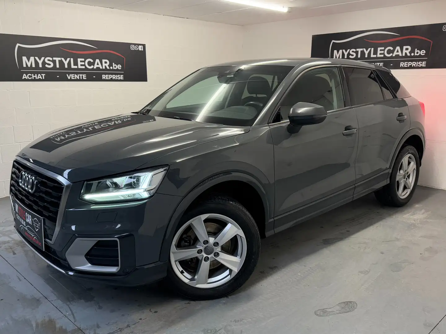 Audi Q2 TDi, pack sport, Cuire, Automatique , GARANTIE 1AN Noir - 1
