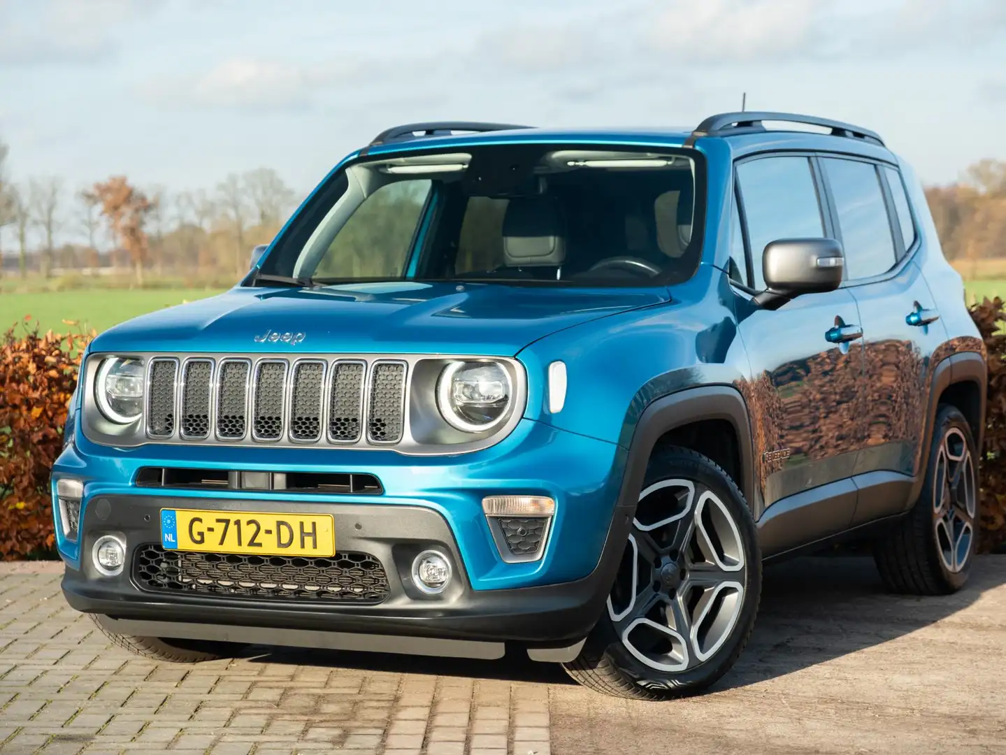Jeep Renegade 1.3T Limited | Volleder | Panodak | Navi full Map Blauw - 2
