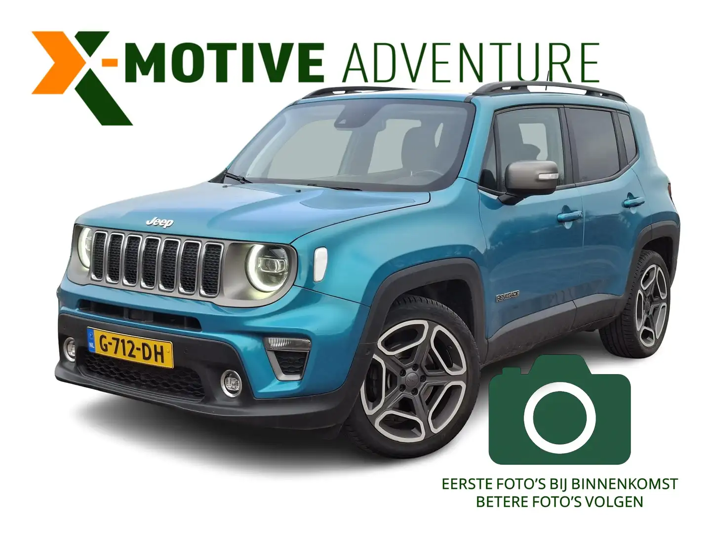 Jeep Renegade 1.3T Limited | Volleder | Panodak | Navi full Map Blau - 1
