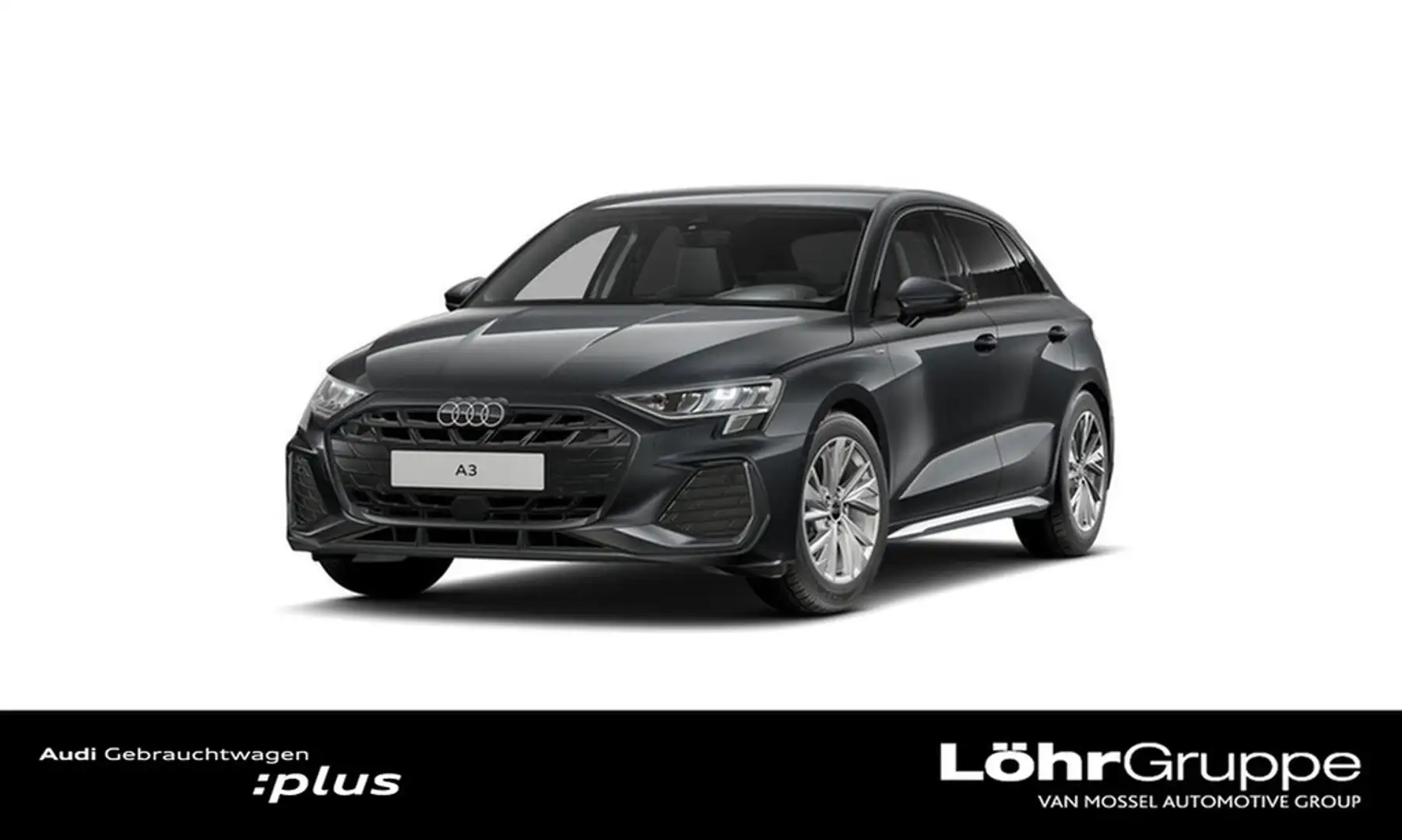 Audi A3 Sportback 35 TDI S line 17"|LED|NAVI|SHZ|ACC Grau - 1