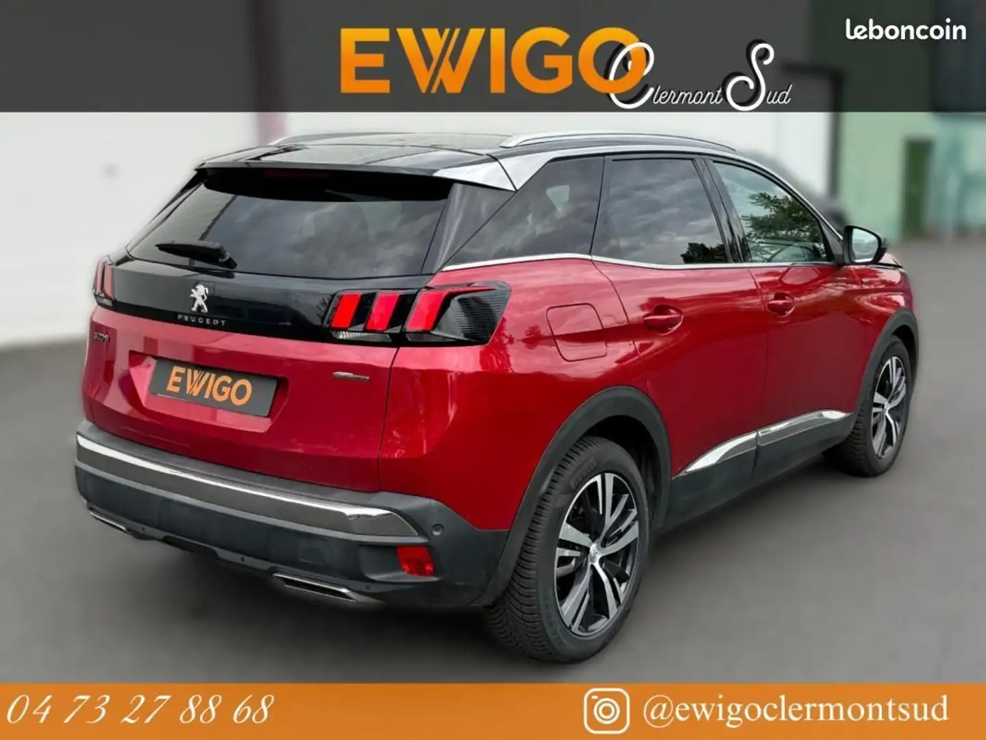 Peugeot 3008 GENERATION-II 1.5 BLUEHDI 130Ch GT LINE EAT BVA ST Rojo - 2