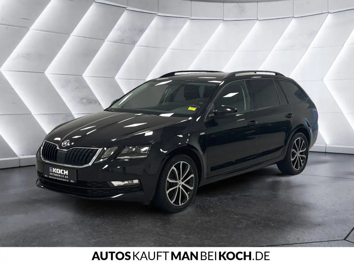 Skoda Octavia Combi 1.5TSI DSG ACT SOLEIL NAVI LED PDC Noir - 2