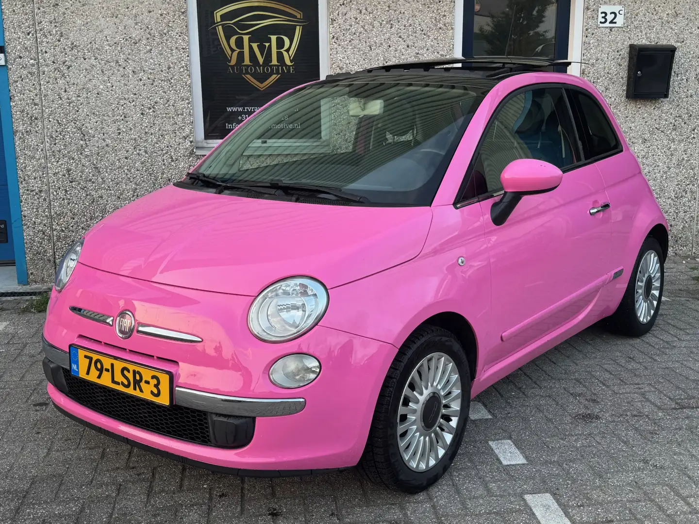 Fiat 500 1.2 Rosa AUT OPEN-PANORAMA CLIMA - 1