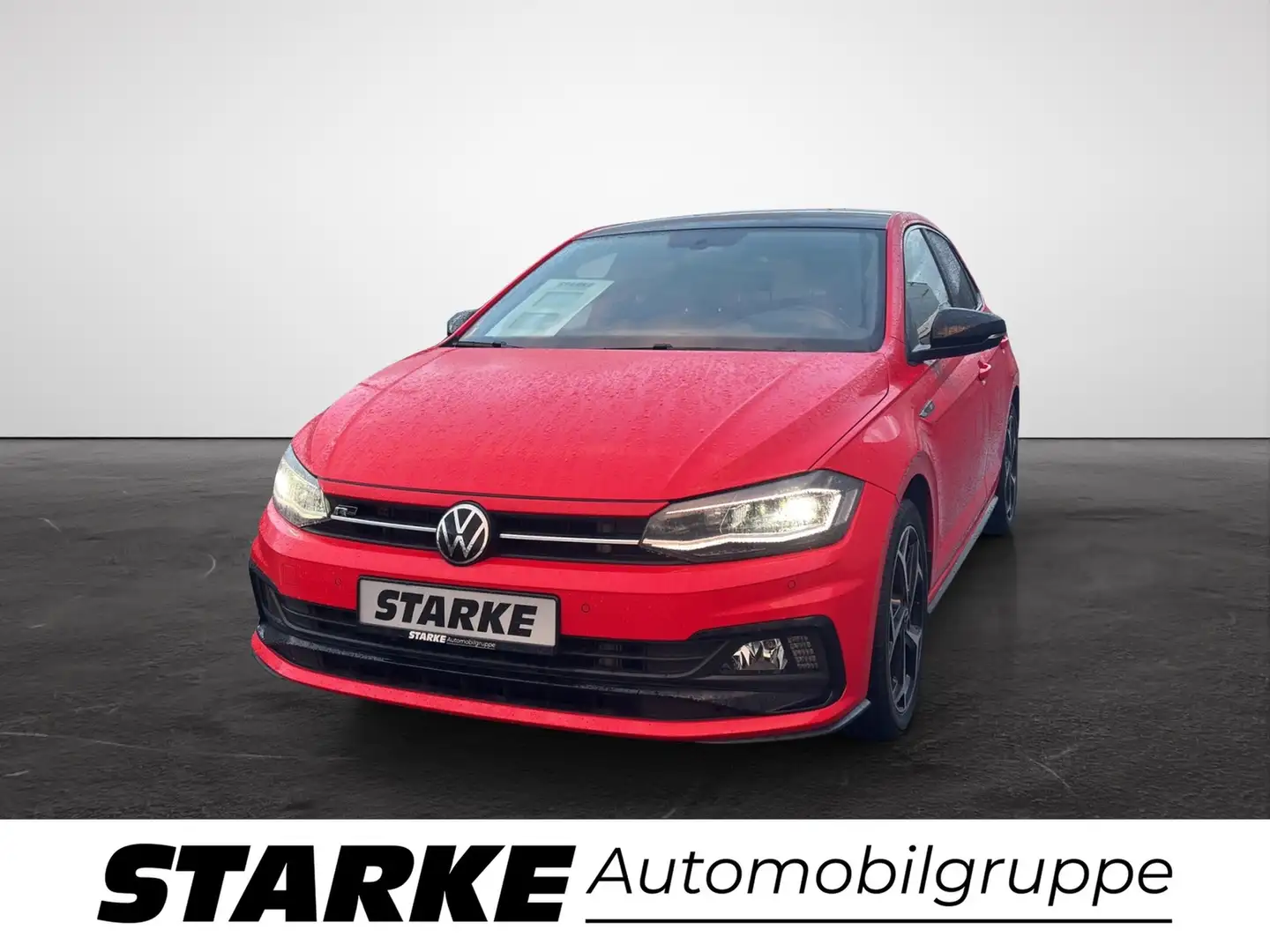 Volkswagen Polo 1.0 TSI Highline R-Line Exterieur Rood - 2