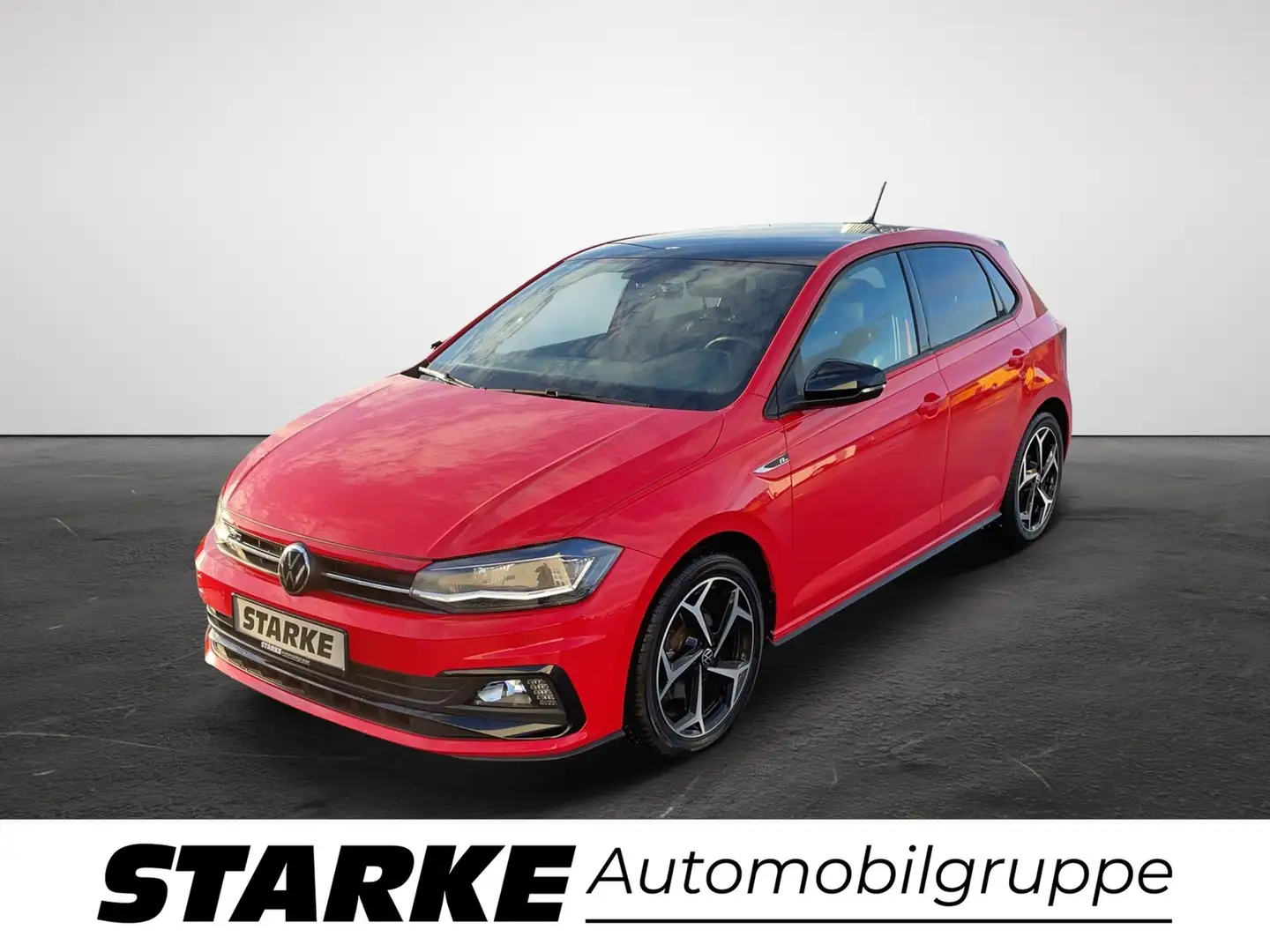 Volkswagen Polo 1.0 TSI Highline R-Line Exterieur Rot - 1