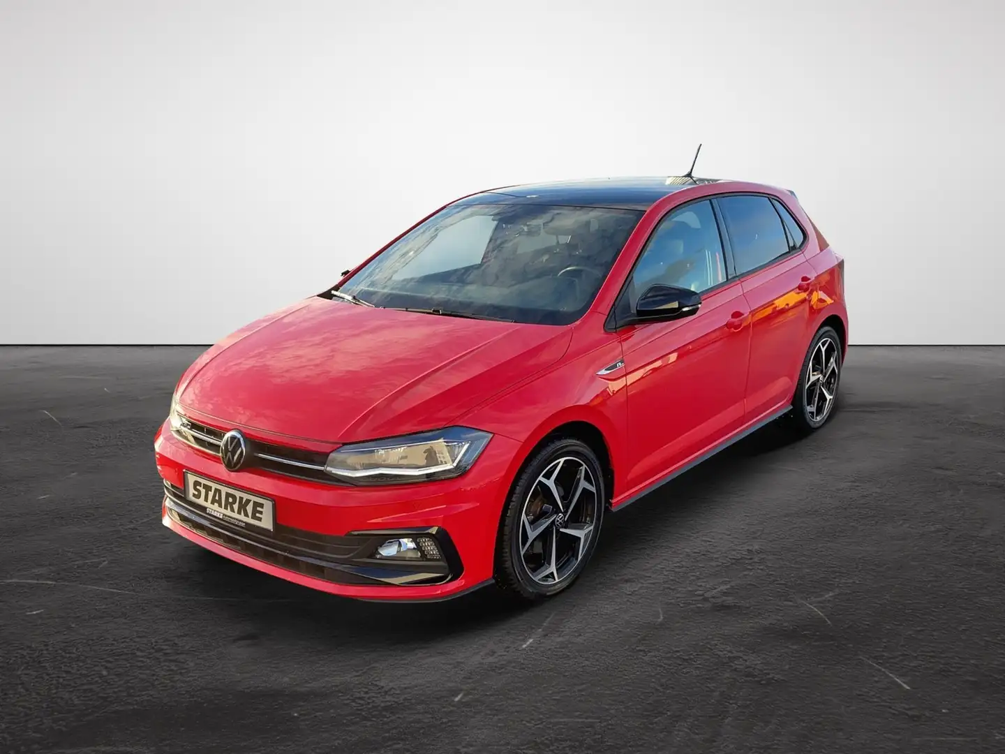Volkswagen Polo 1.0 TSI Highline R-Line Exterieur Rot - 2
