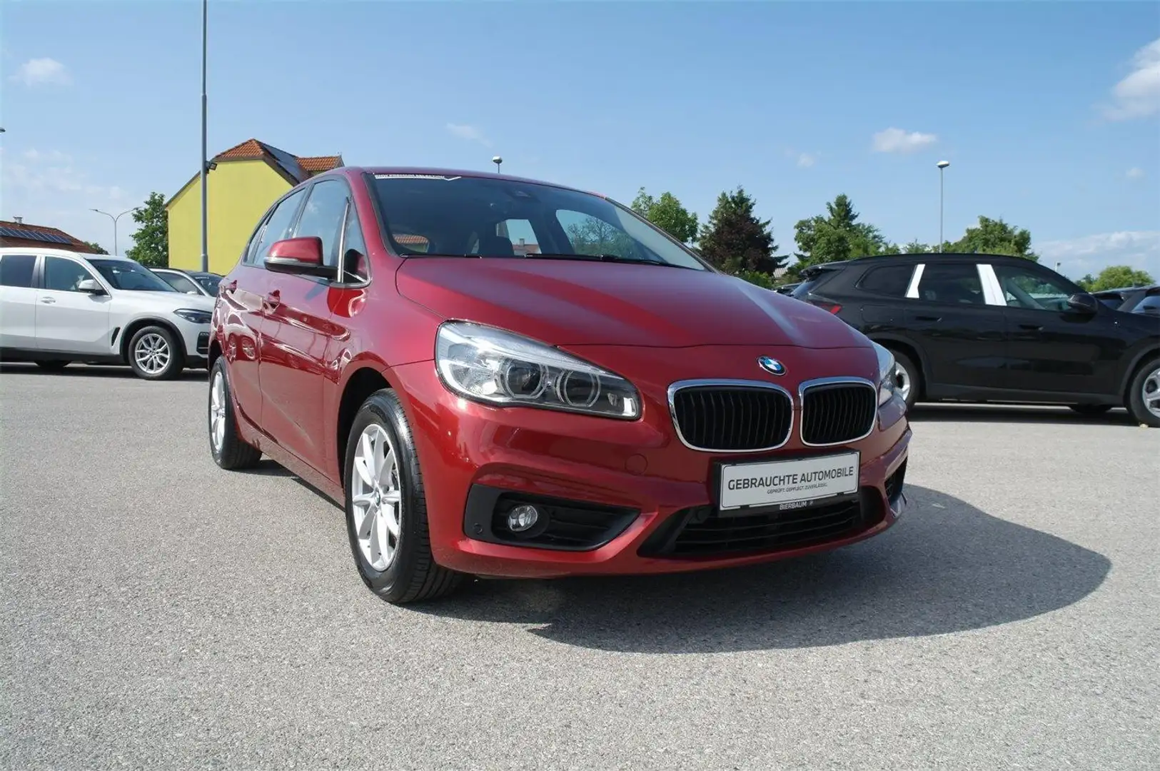 BMW 214 d Active Tourer Red - 1