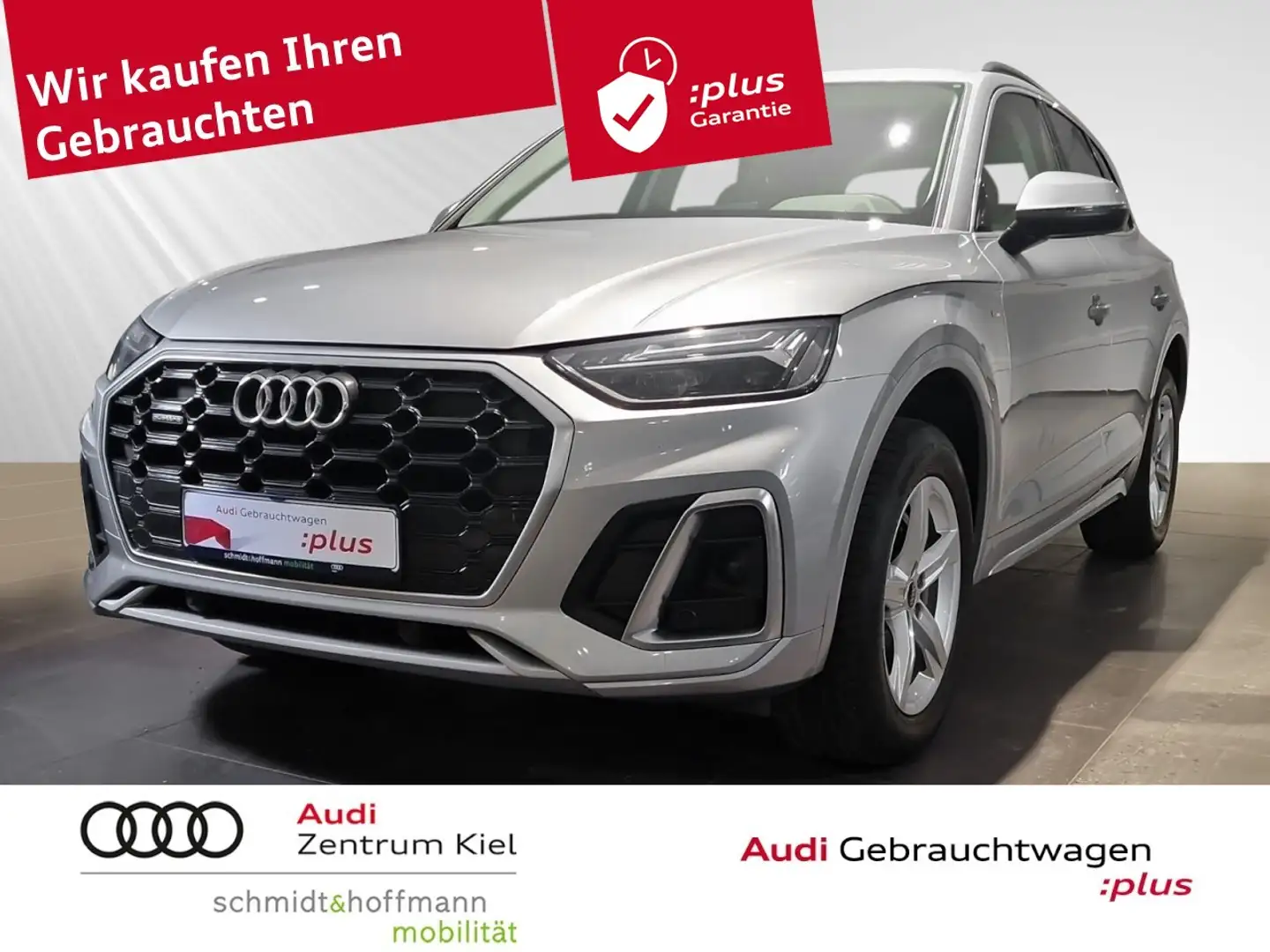 Audi Q5 40 TDI quattro S-line S-tronic Navi+ Klima Navi Silber - 1