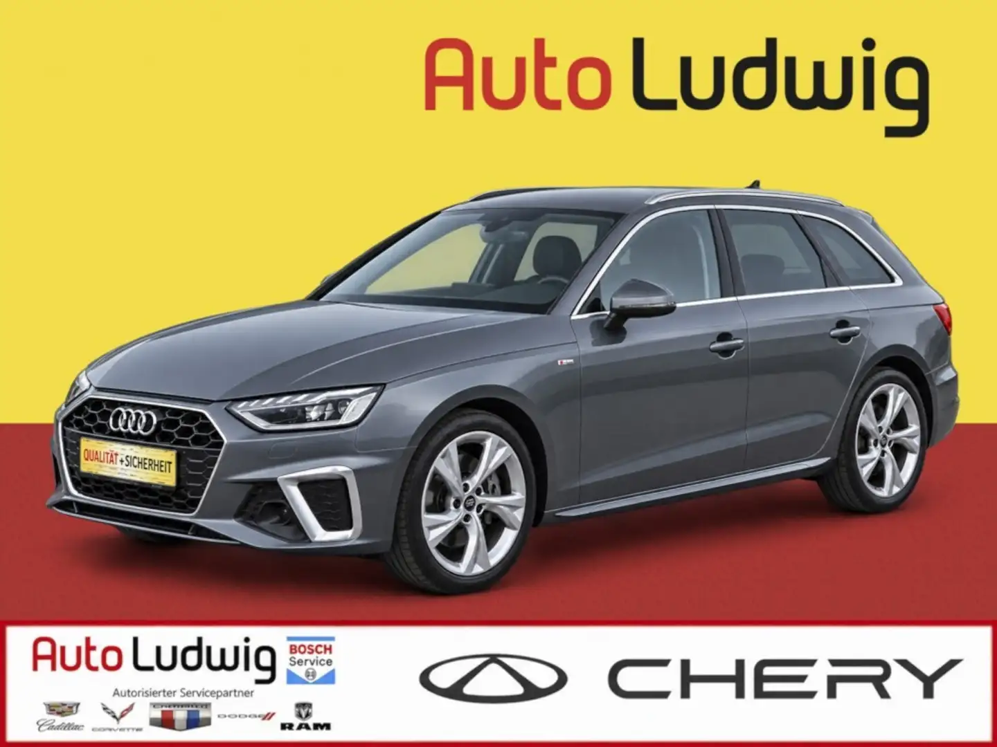 Audi A4 Avant 45 TFSI quattro S-tronic*S-LINE*VIRTUAL*N... Grau - 1