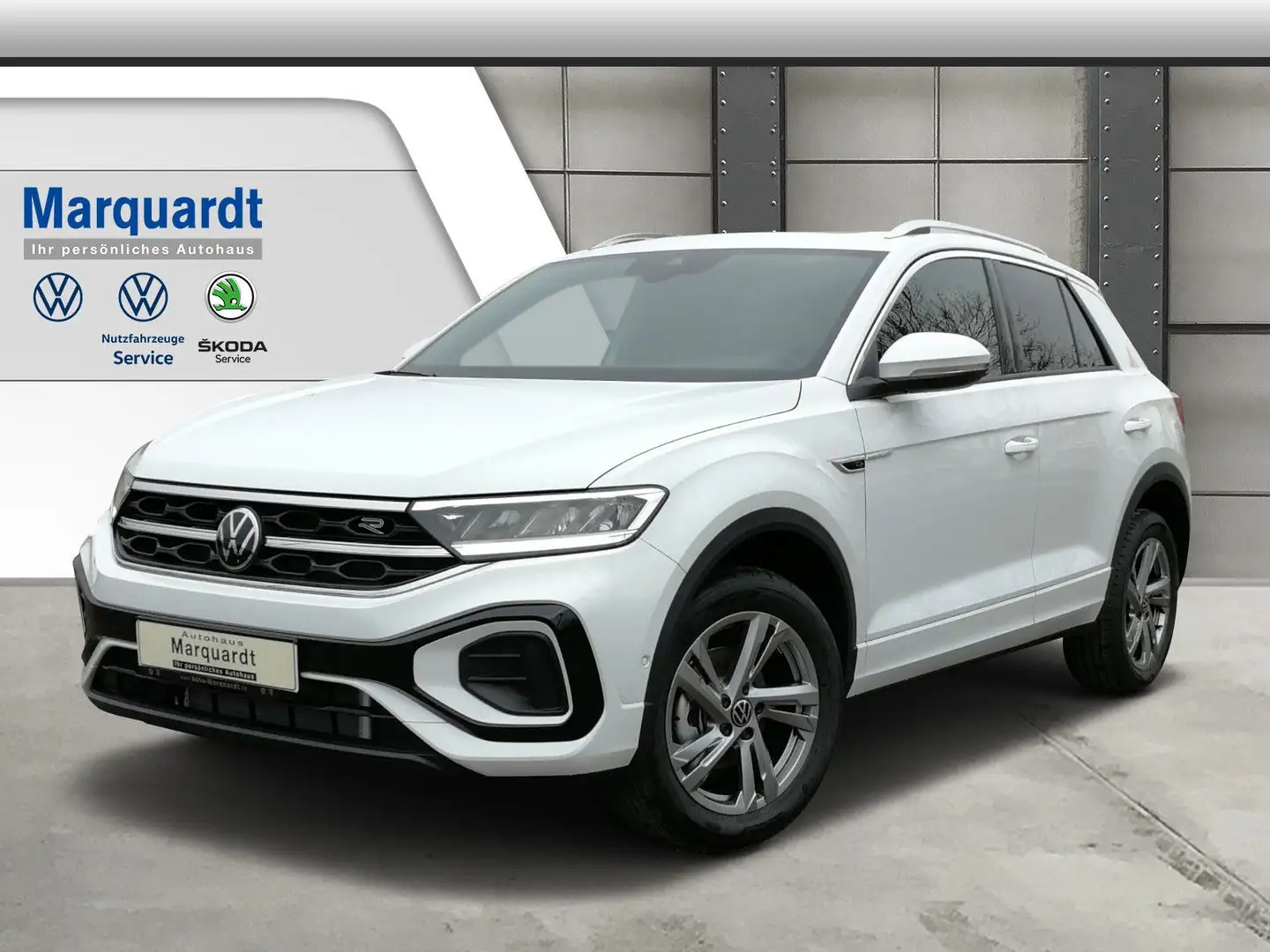 Volkswagen T-Roc 1.5 TSI R-Line Pano Kamera AHK ACC LED Fehér - 1
