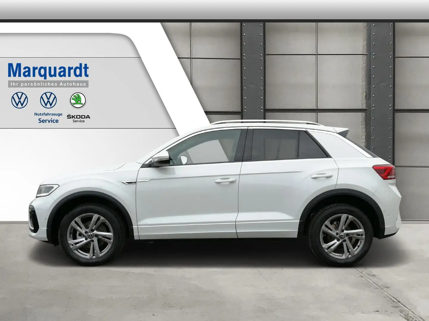 Volkswagen T-Roc 1.5 TSI R-Line Pano Kamera AHK ACC LED Fehér - 2