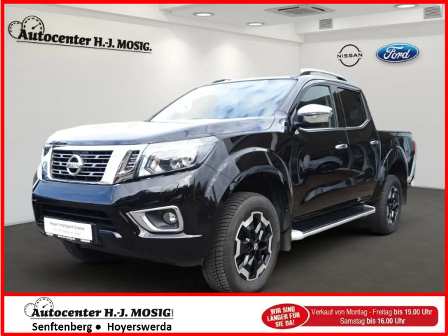Nissan Navara NP300 190PS Tekna Double Cab 4x4 Noir - 1