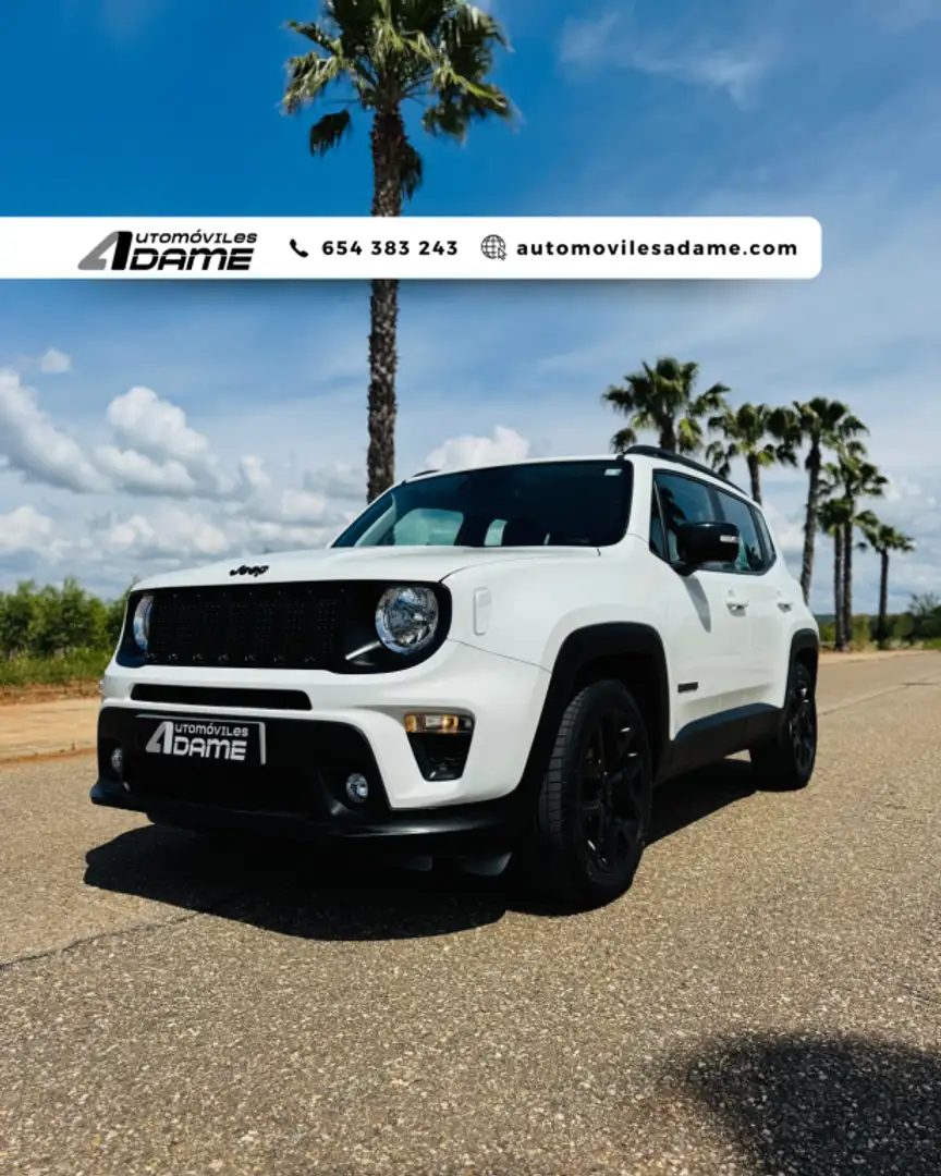 Jeep Renegade 1.0 Night Eagle II 4x2 Blanc - 1