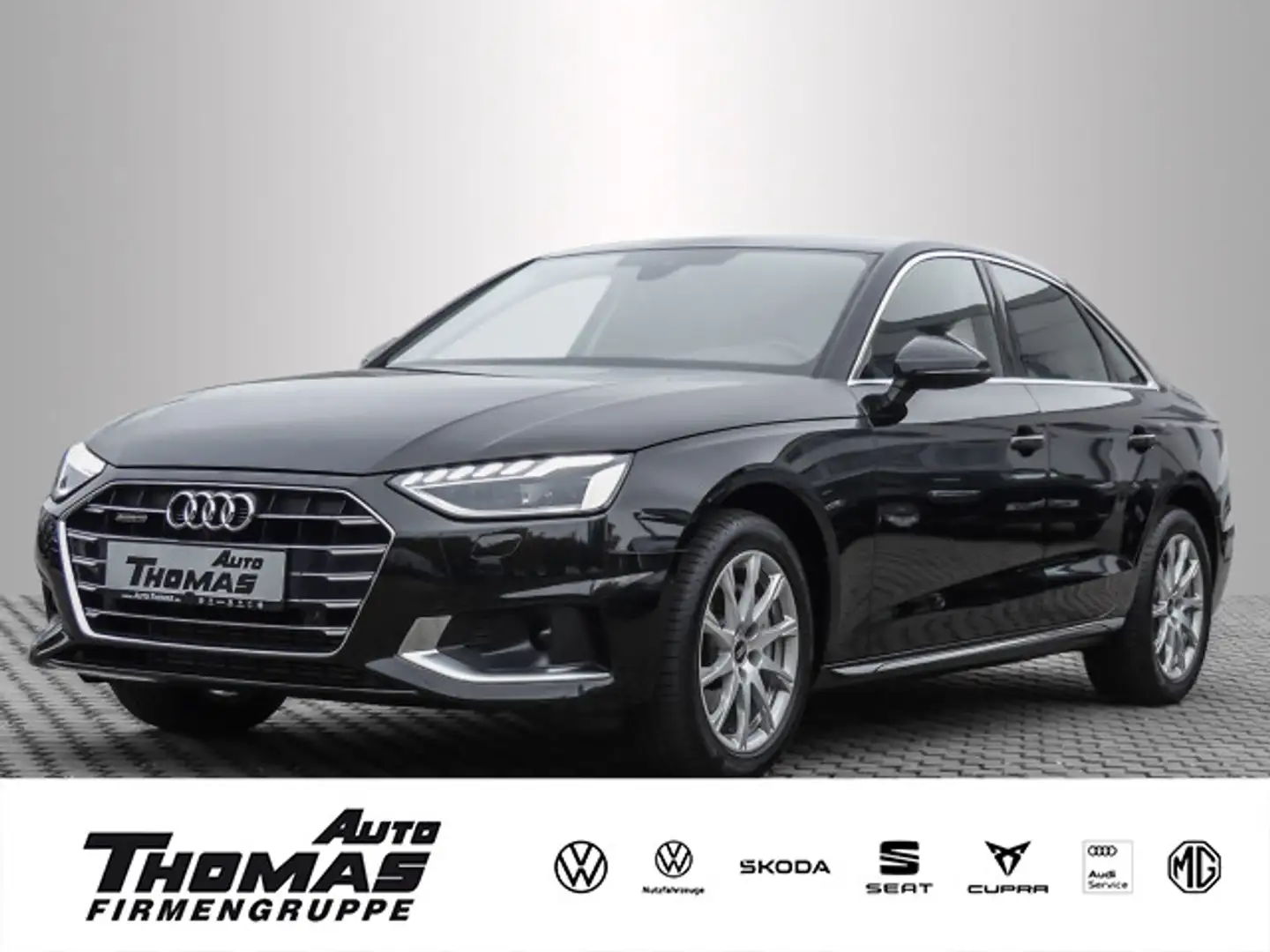 Audi A4 advanced 40 TFSI quattro Tiptronic Zwart - 1