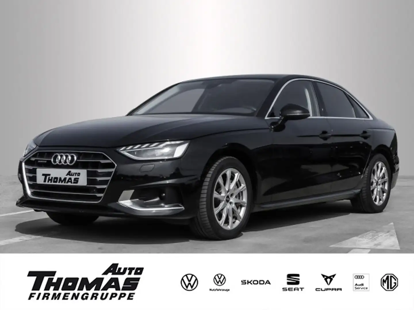 Audi A4 advanced 40 TFSI quattro Tiptronic Schwarz - 1