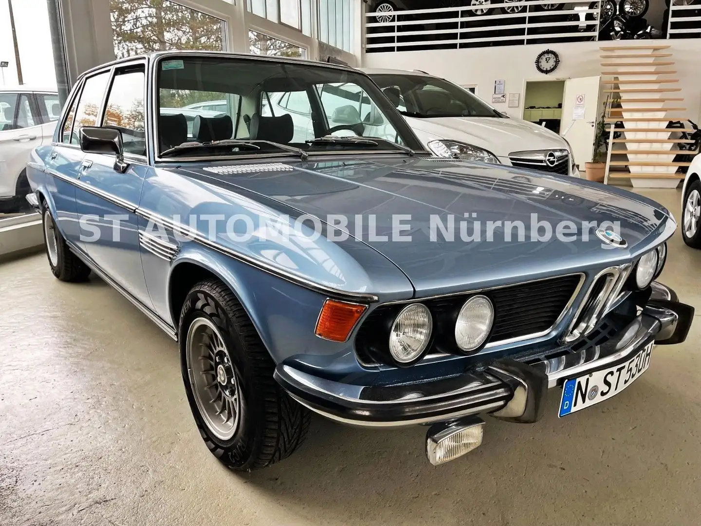 BMW 2500 Automatik*OLDTIMER*H-Kennzeichen*AHK* Blau - 2