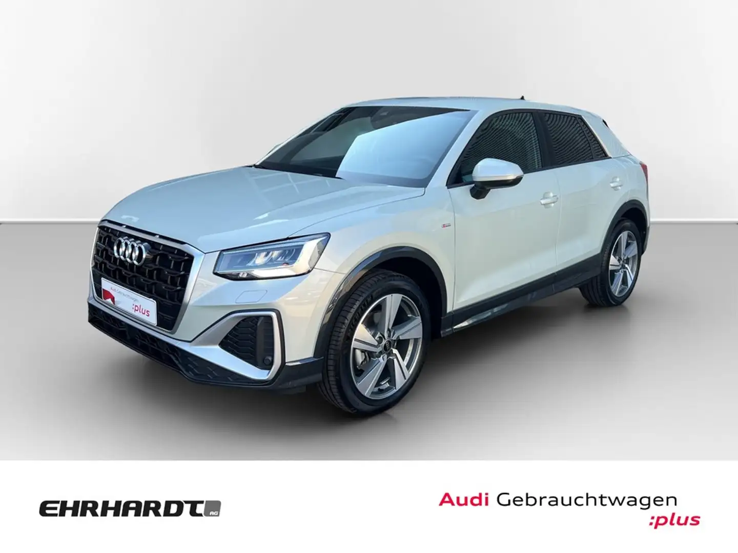 Audi Q2 35 TFSI S tronic S line AHK*LED*NAV*SHZ*PDC*TEM... Silber - 1