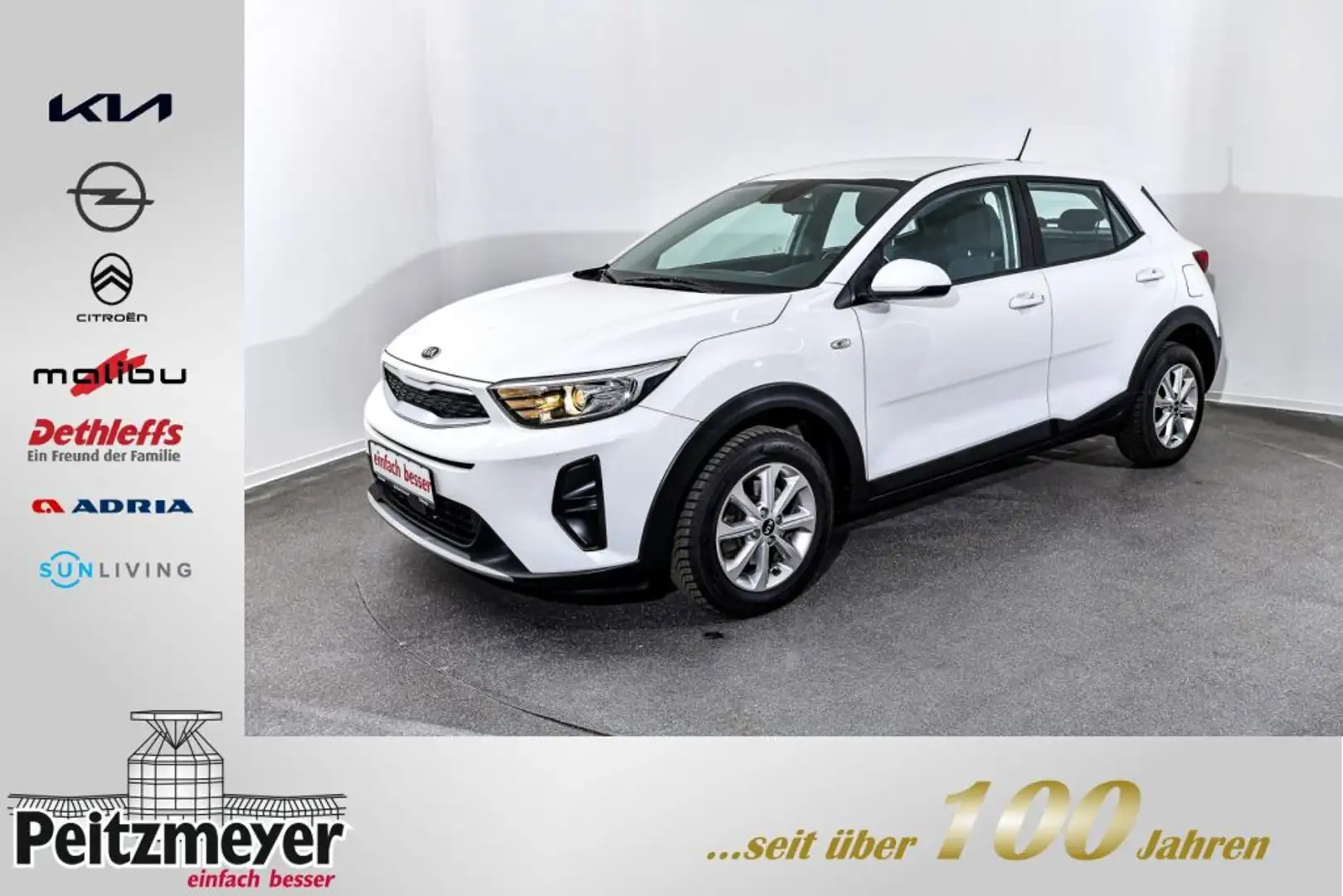 Kia Stonic 1.0 T-GDI 100 OPF Edition 7 Weiß - 1