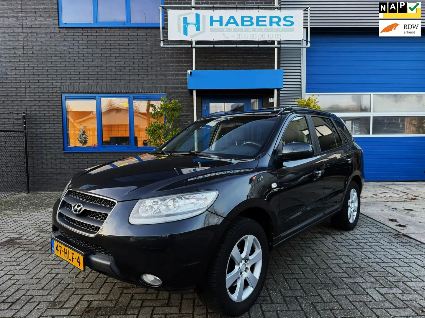 Hyundai SANTA FE 2.7i V6 4WD Freestyle 189PK|Origineel NL|Navigatie Schwarz - 1