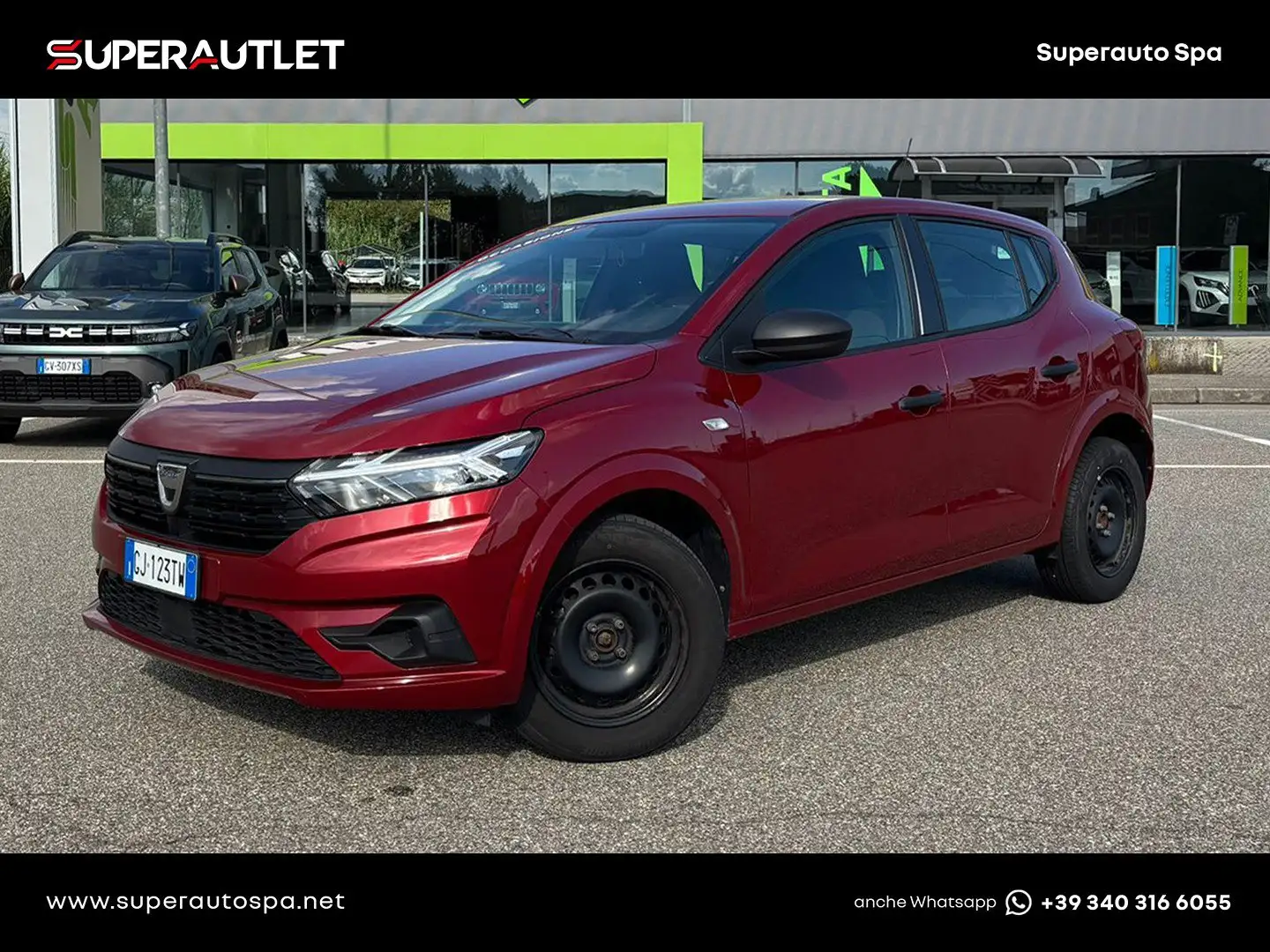 Dacia Sandero Streetway 1.0 tce ECO-G Essential Streetway 1.0 t Rot - 1