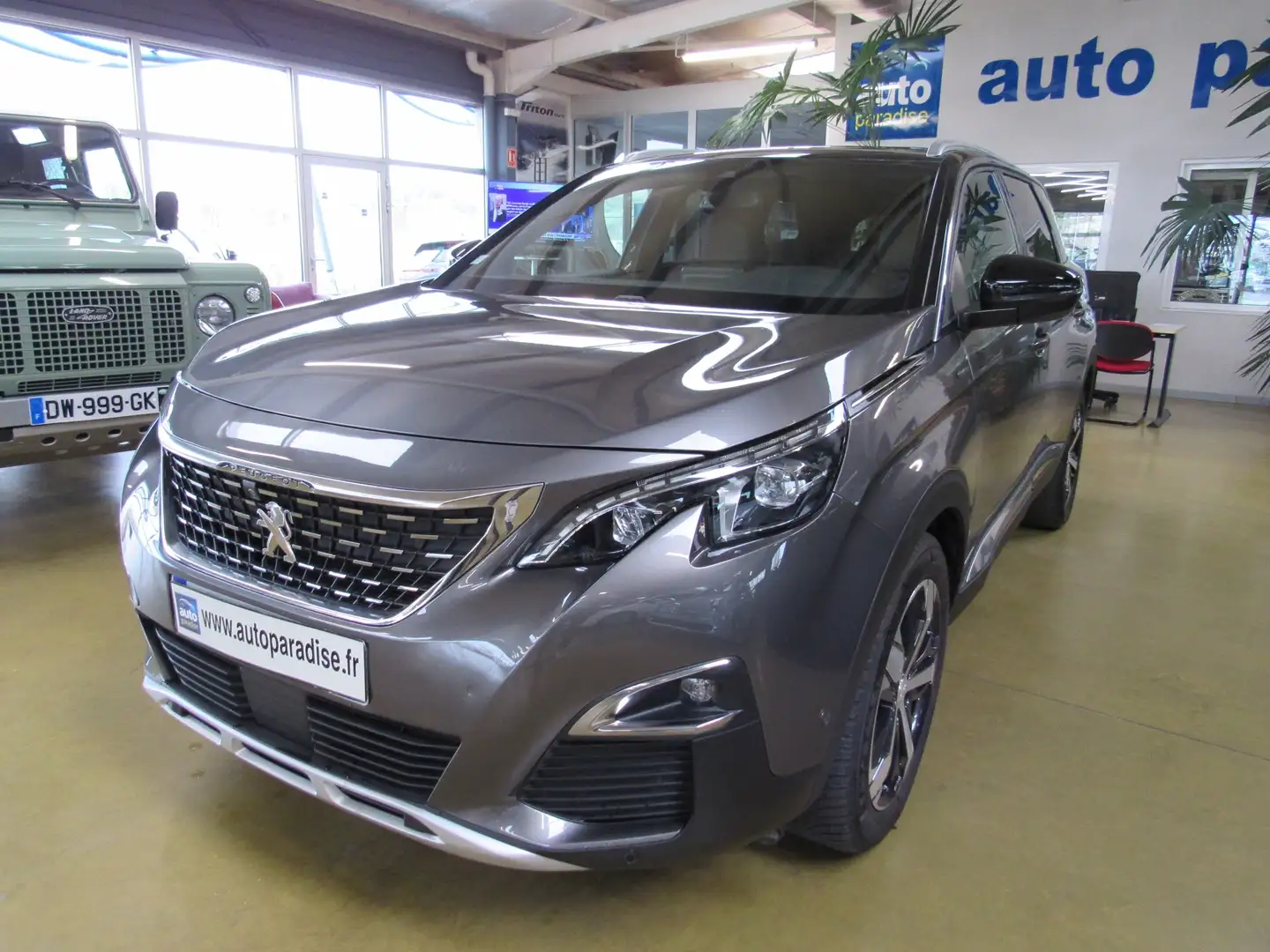 Peugeot 5008 1.2 130 GT LINE + OPTIONS Gris - 1