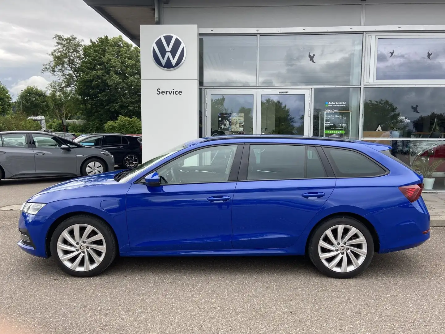 Skoda Octavia Combi 1.4 TSI DSG eHybrid Style 18"+KOMF Blau - 2