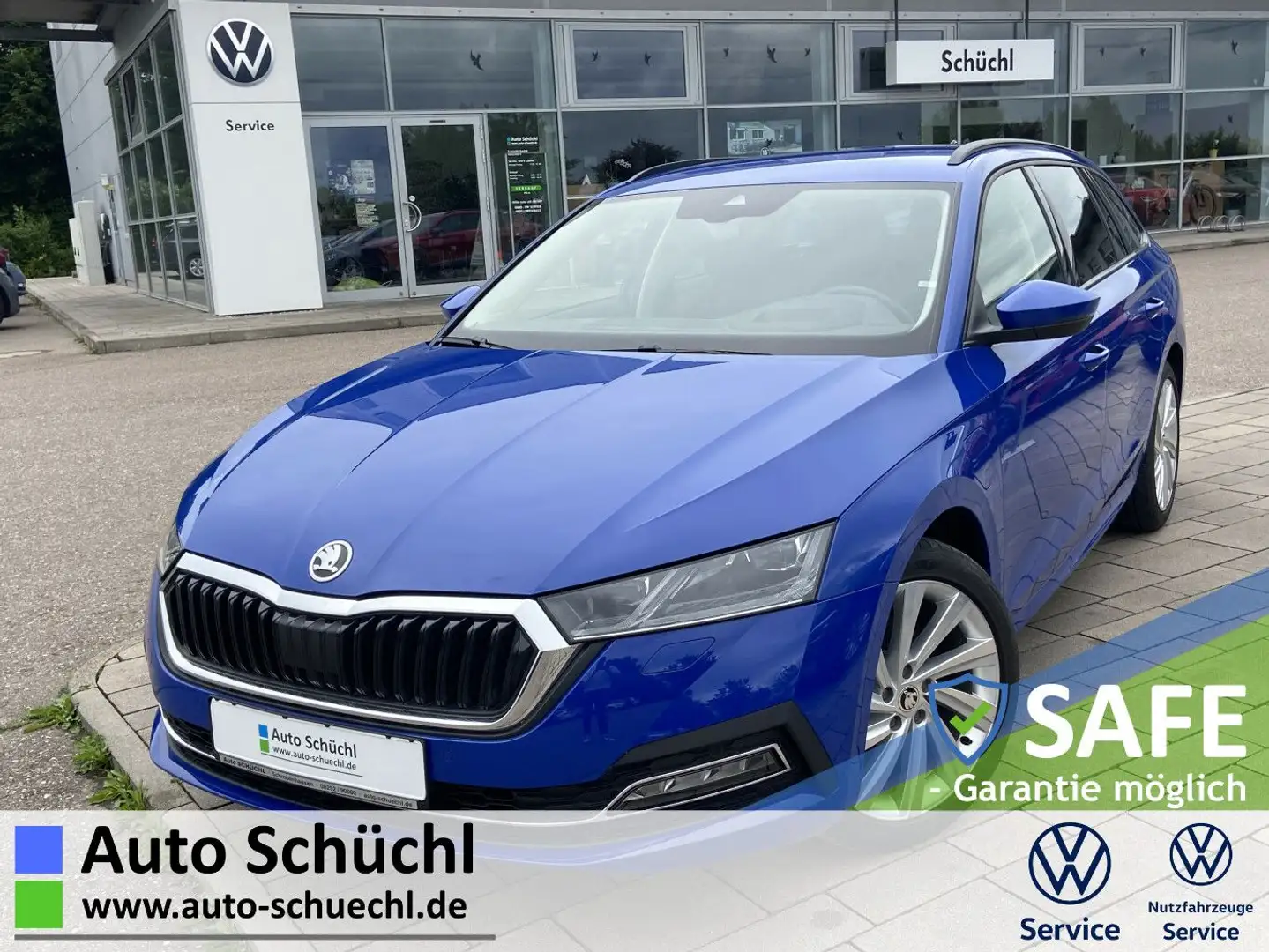 Skoda Octavia Combi 1.4 TSI DSG eHybrid Style 18"+KOMF Blau - 1